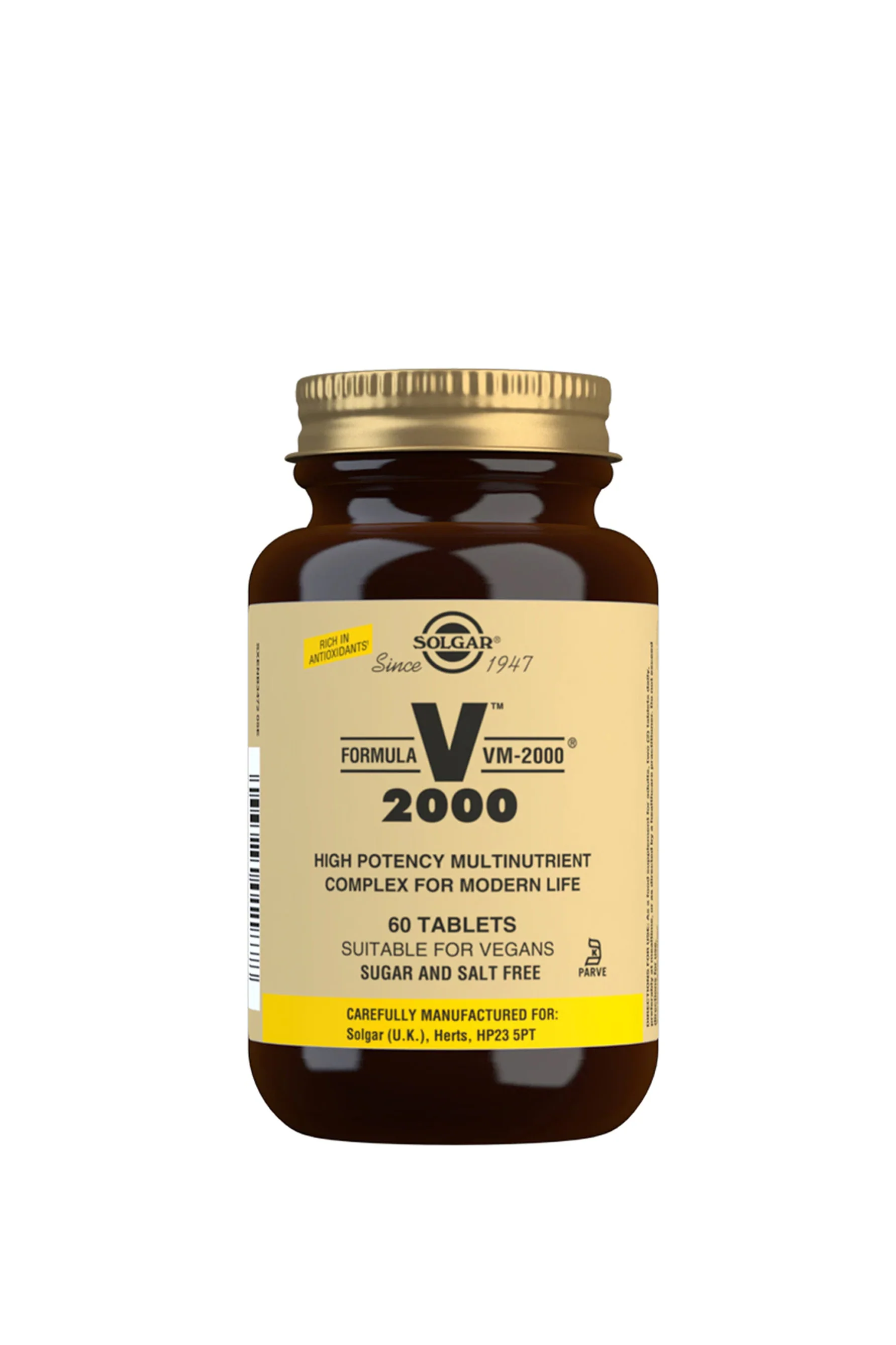 SOLGAR VM2000 Multi Nutrient 60 Tablets