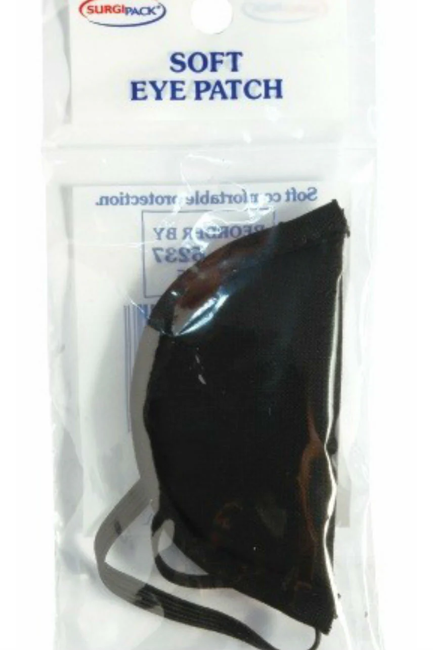 SurgiPack Eye Patch Soft Black x1
