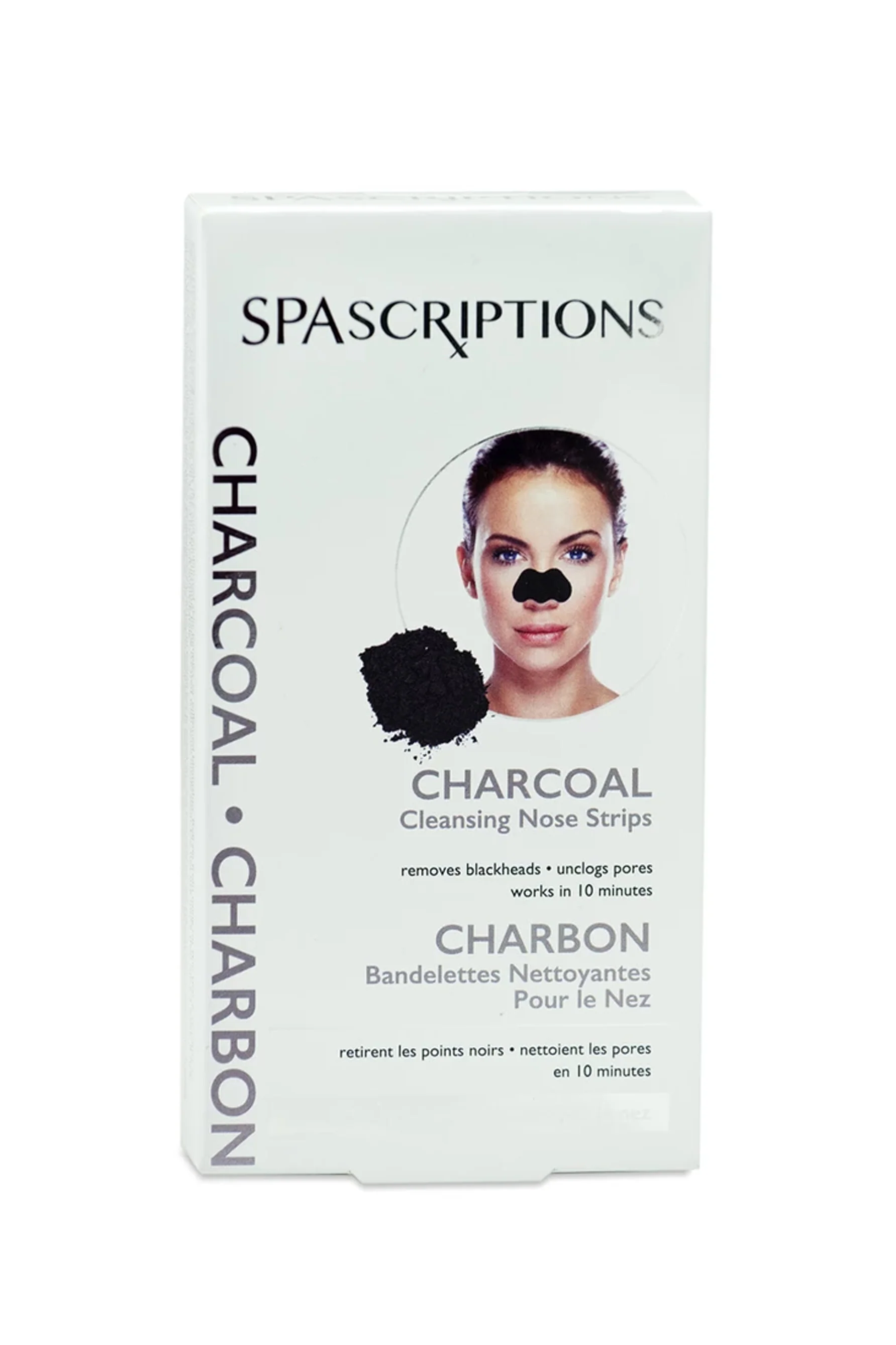 SpaScriptions Charcoal Nose Pore Strip 8pk
