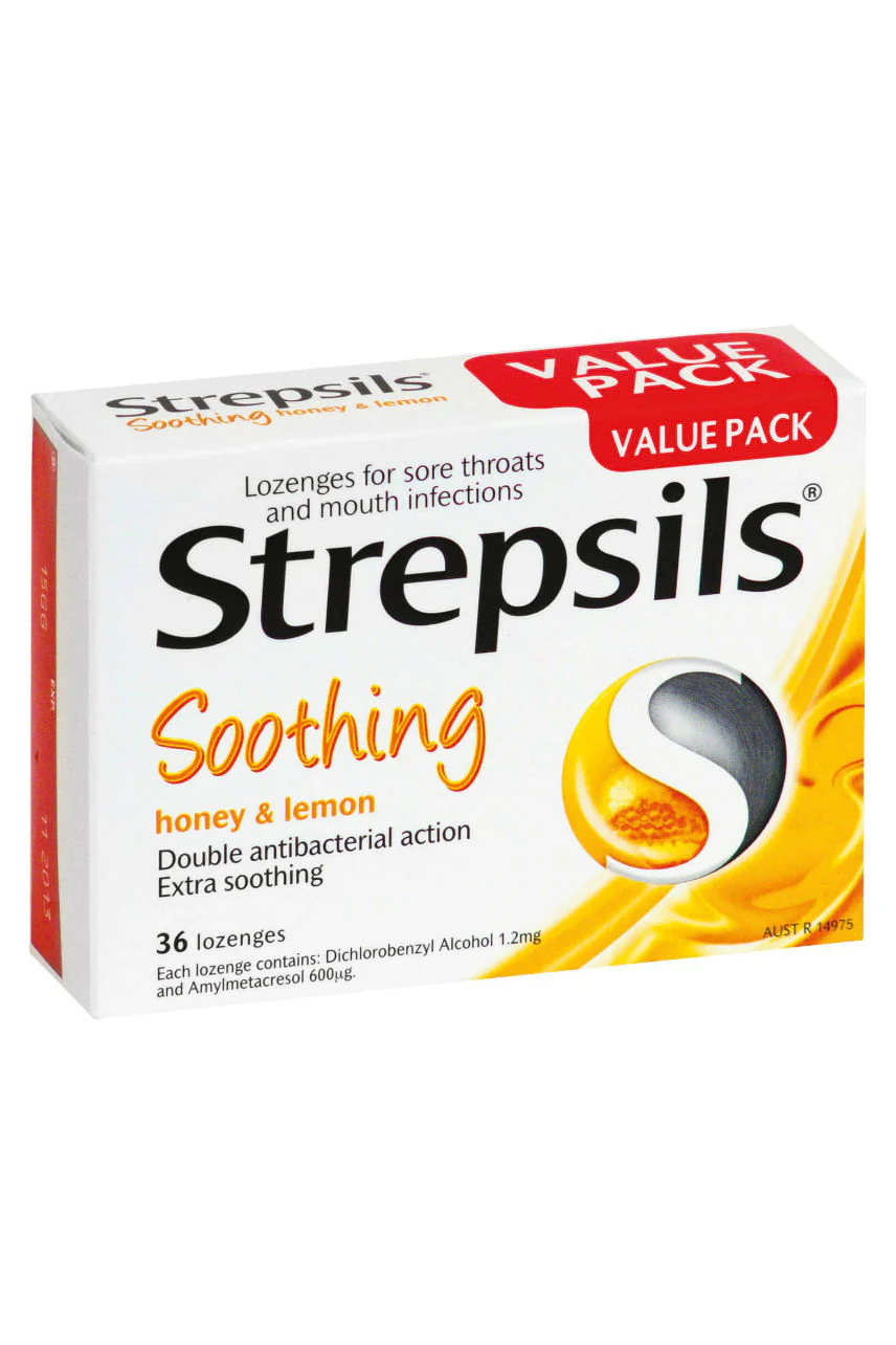 STREPSILS Honey & Lemon Lozenges 36