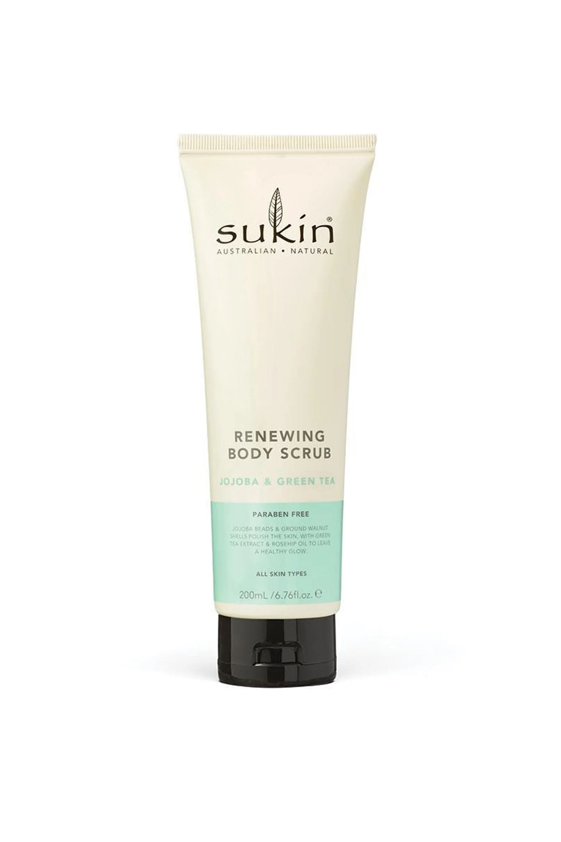 SUKIN Body Scrub green Tea & Jojoba 200ml