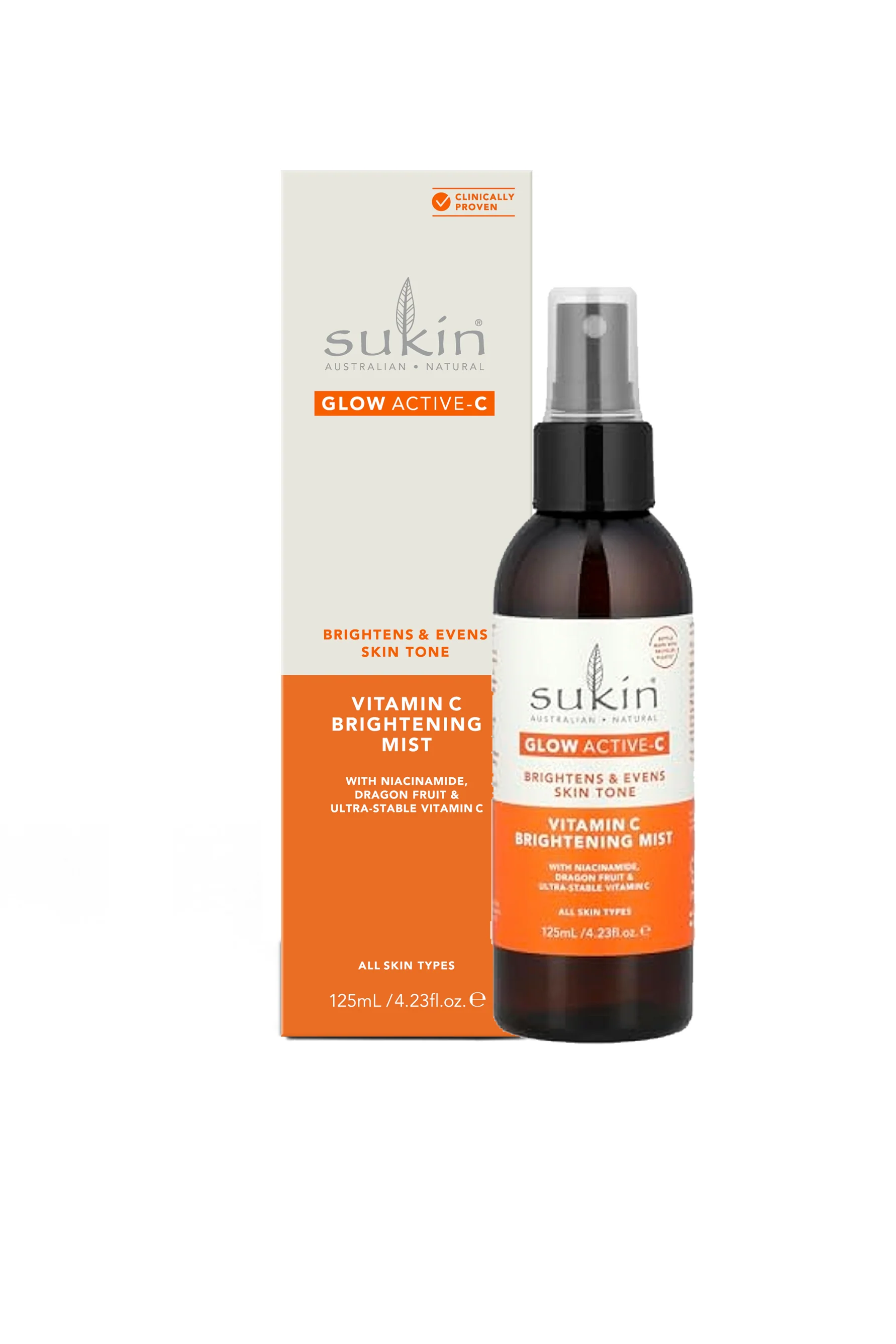 SUKIN Glow Active Vitamin C Brightning Mist 125ml