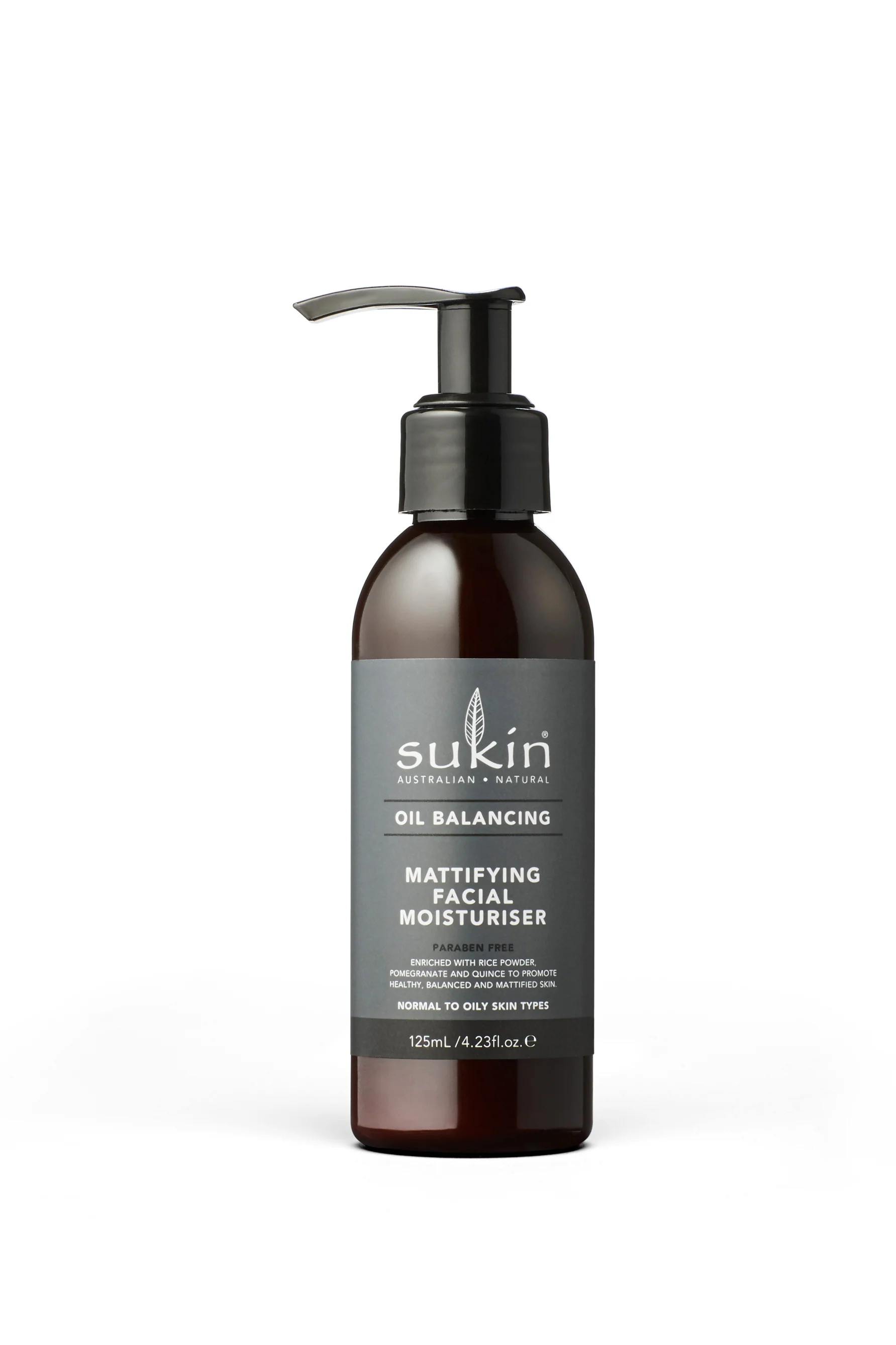 SUKIN Oil Balancing Mattifying Moisturiser 125ml