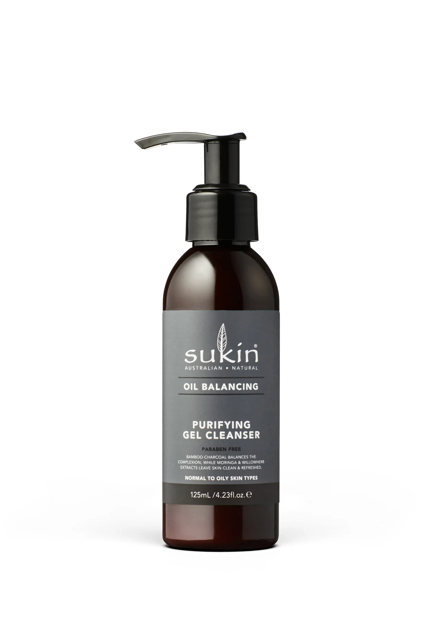 SUKIN Oil Balancing Purify Gel Cleanser 125ml