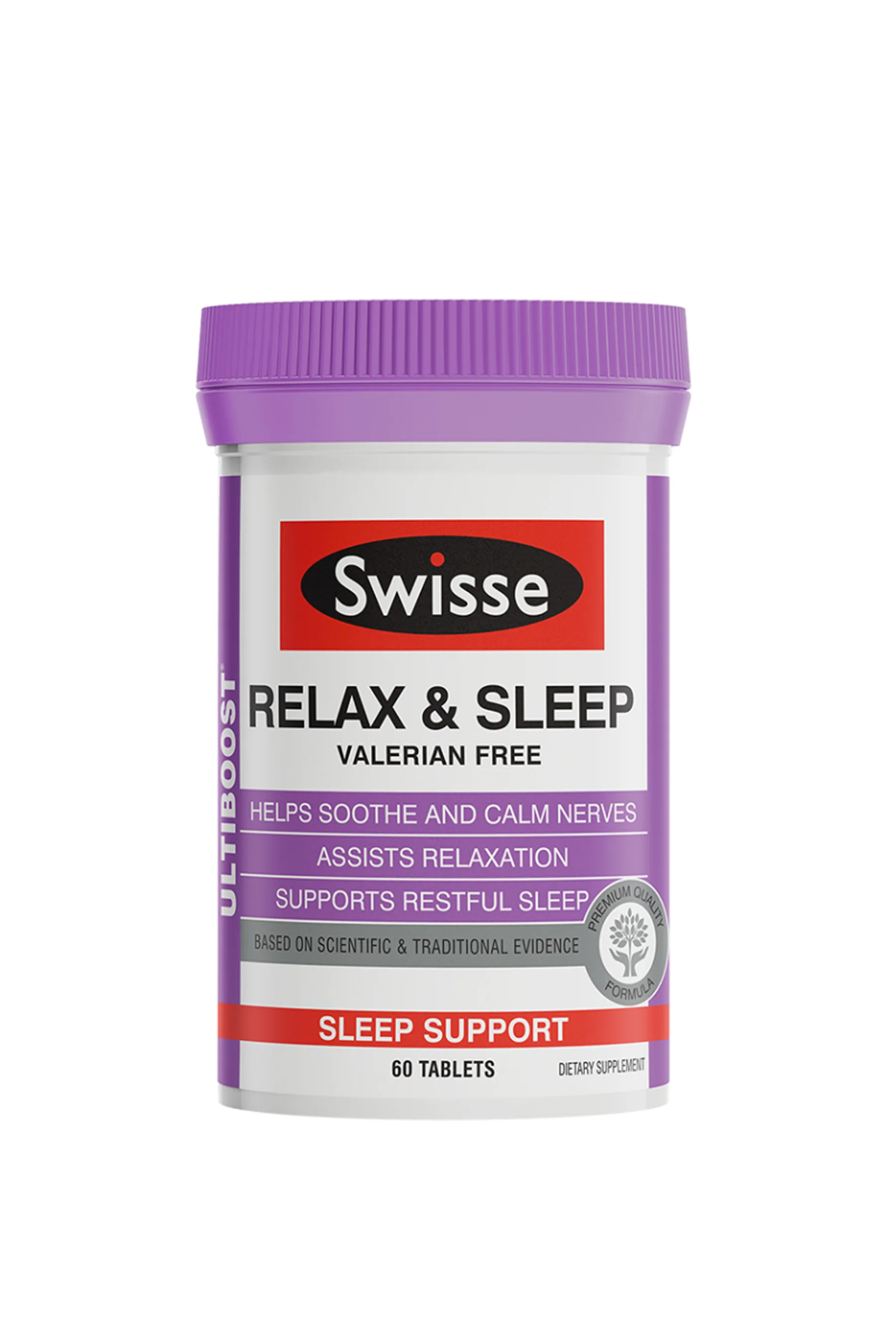 SWISSE Ultiboost Relax & Sleep 60tabs