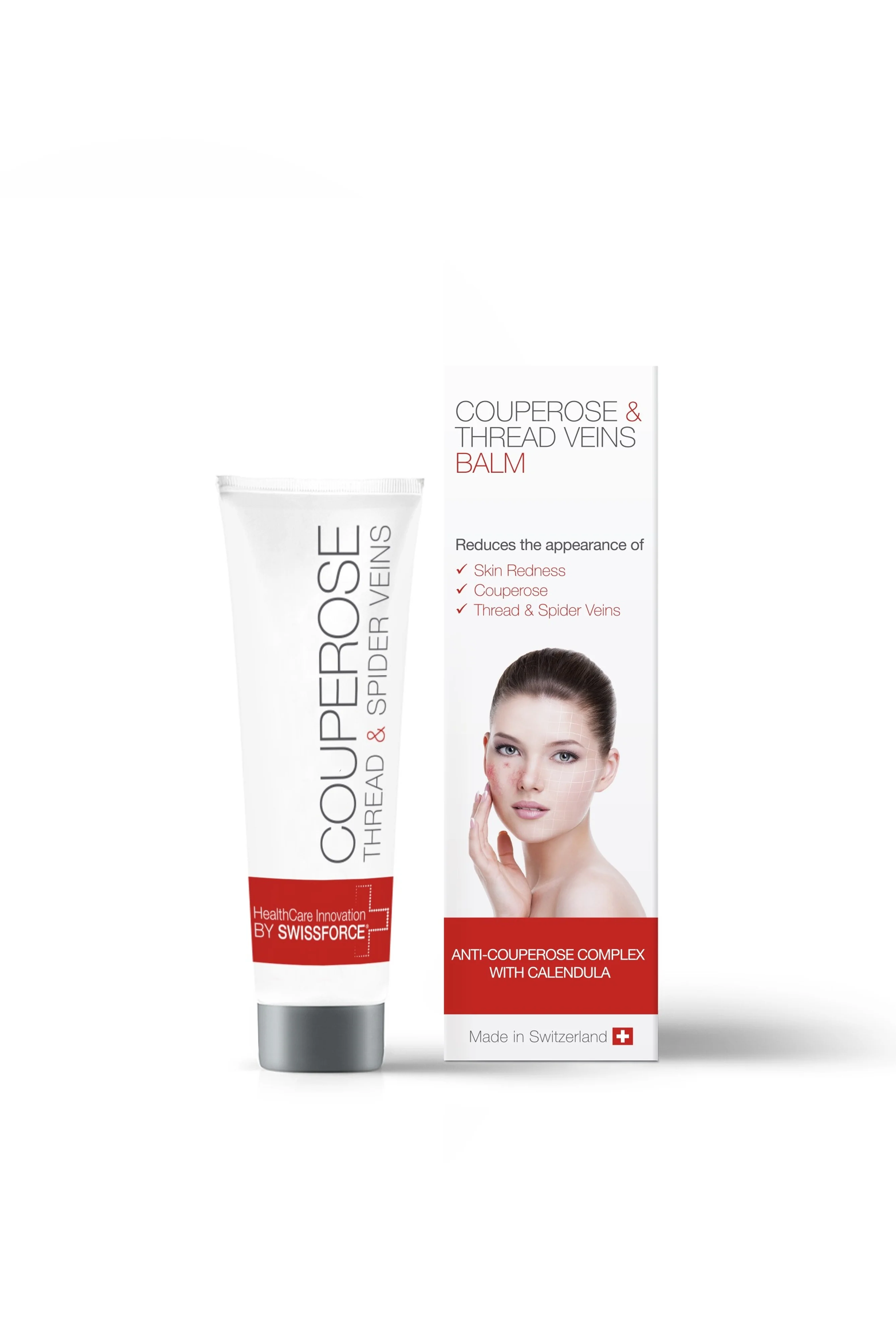 SWISSFORCE Couperose Thread & Spider Veins Balm 30ml