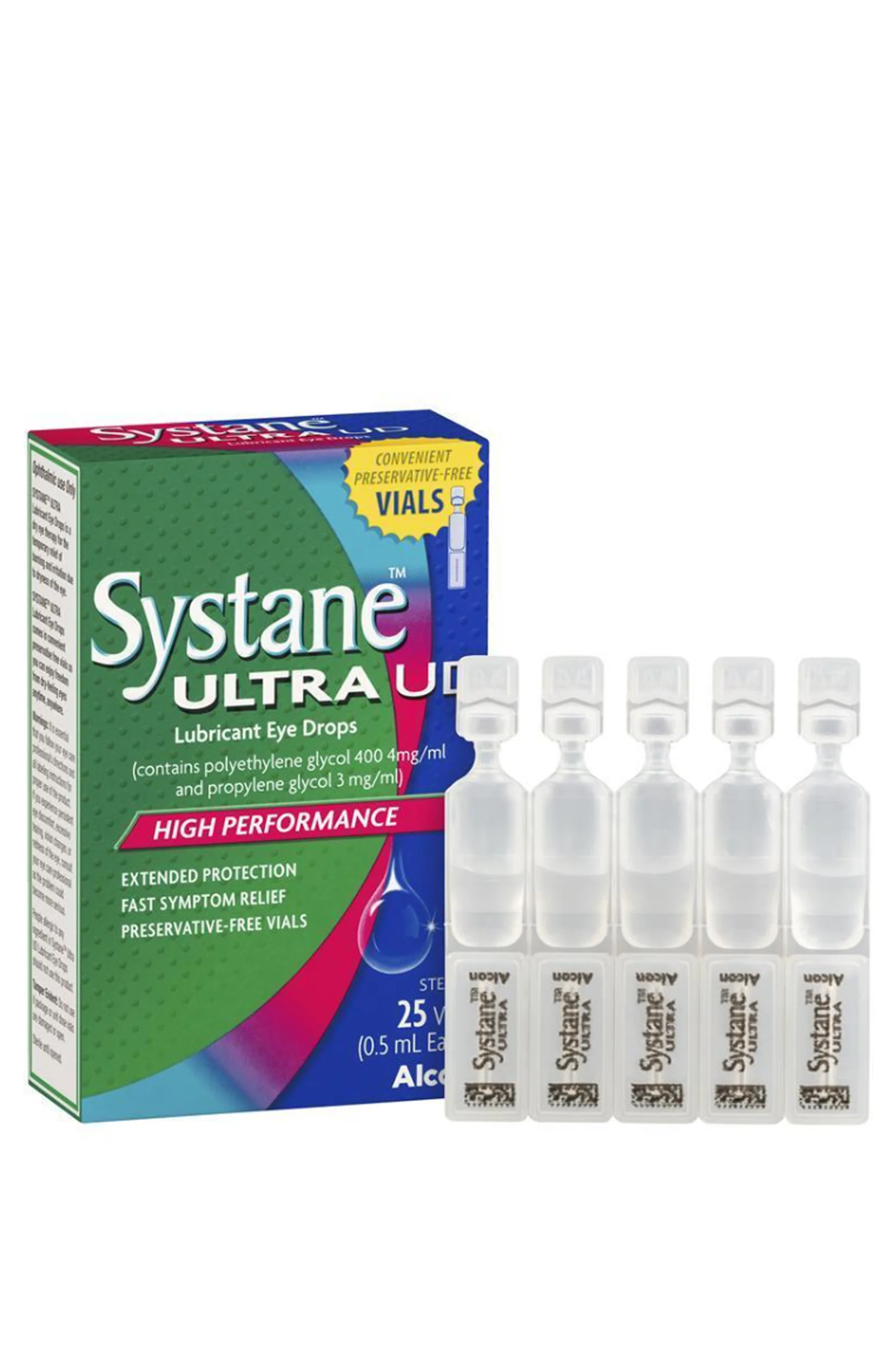 SYSTANE Ultra Lubricant Eye Drops Preservative Free Unit Dose 25 x 0.5ml Vials