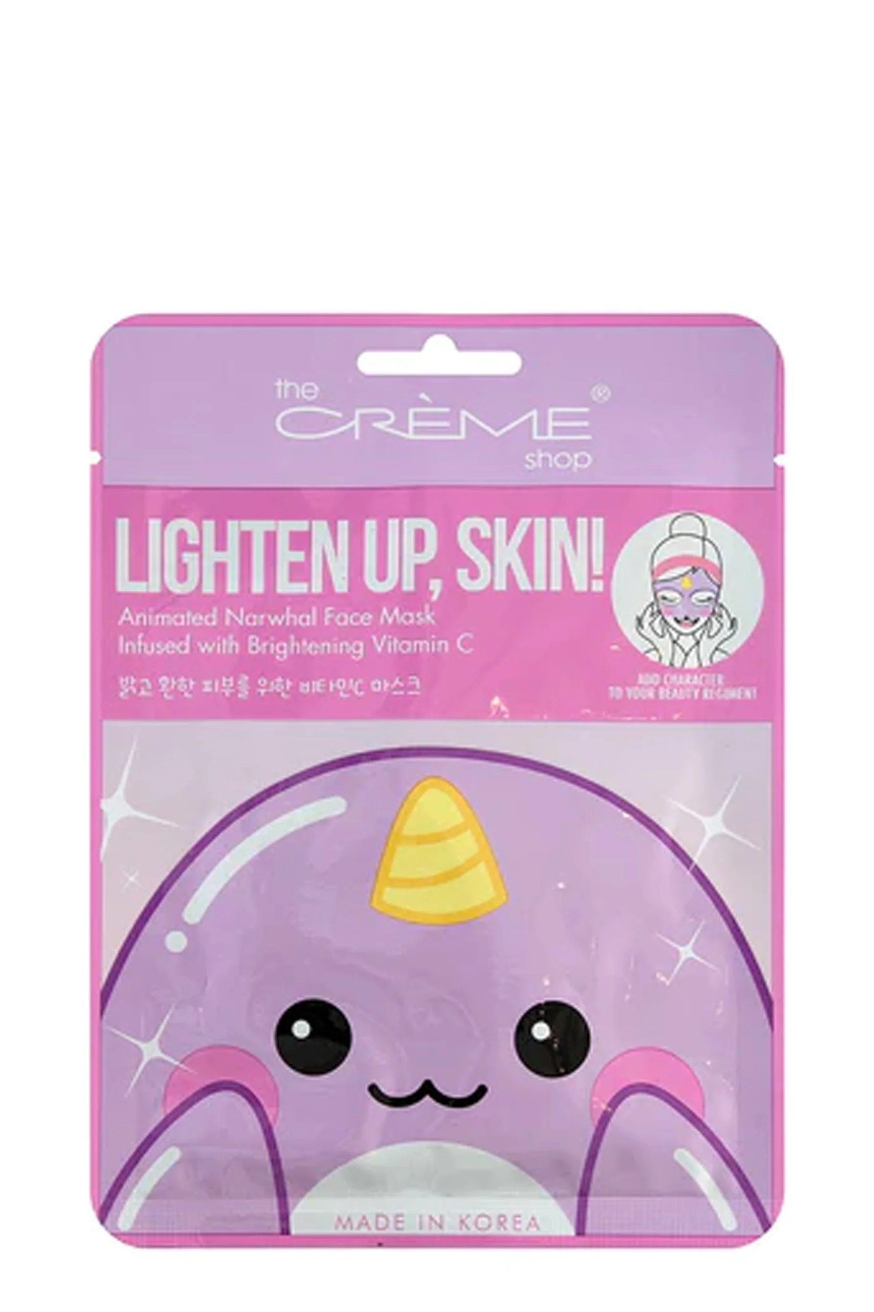 THE CREME SHOP  Face Mask Lighten Up Narwhal 25g