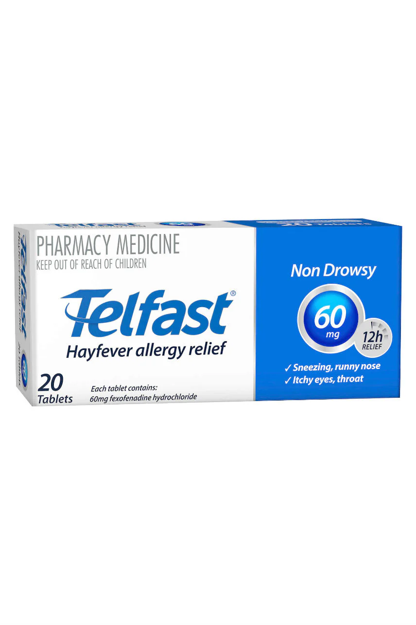 TELFAST Tablets 60mg 20s