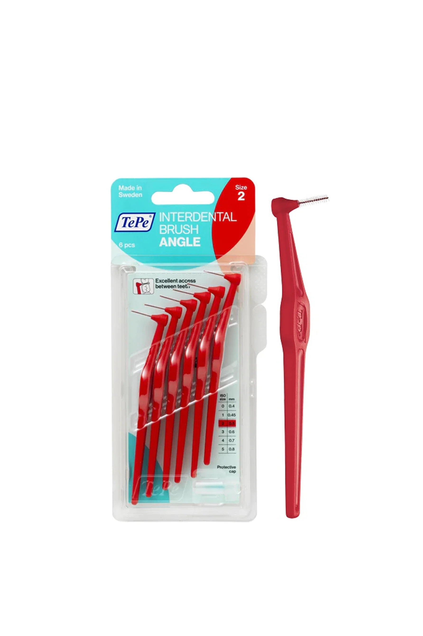 TEPE Angle 0.5mm Red 6pk