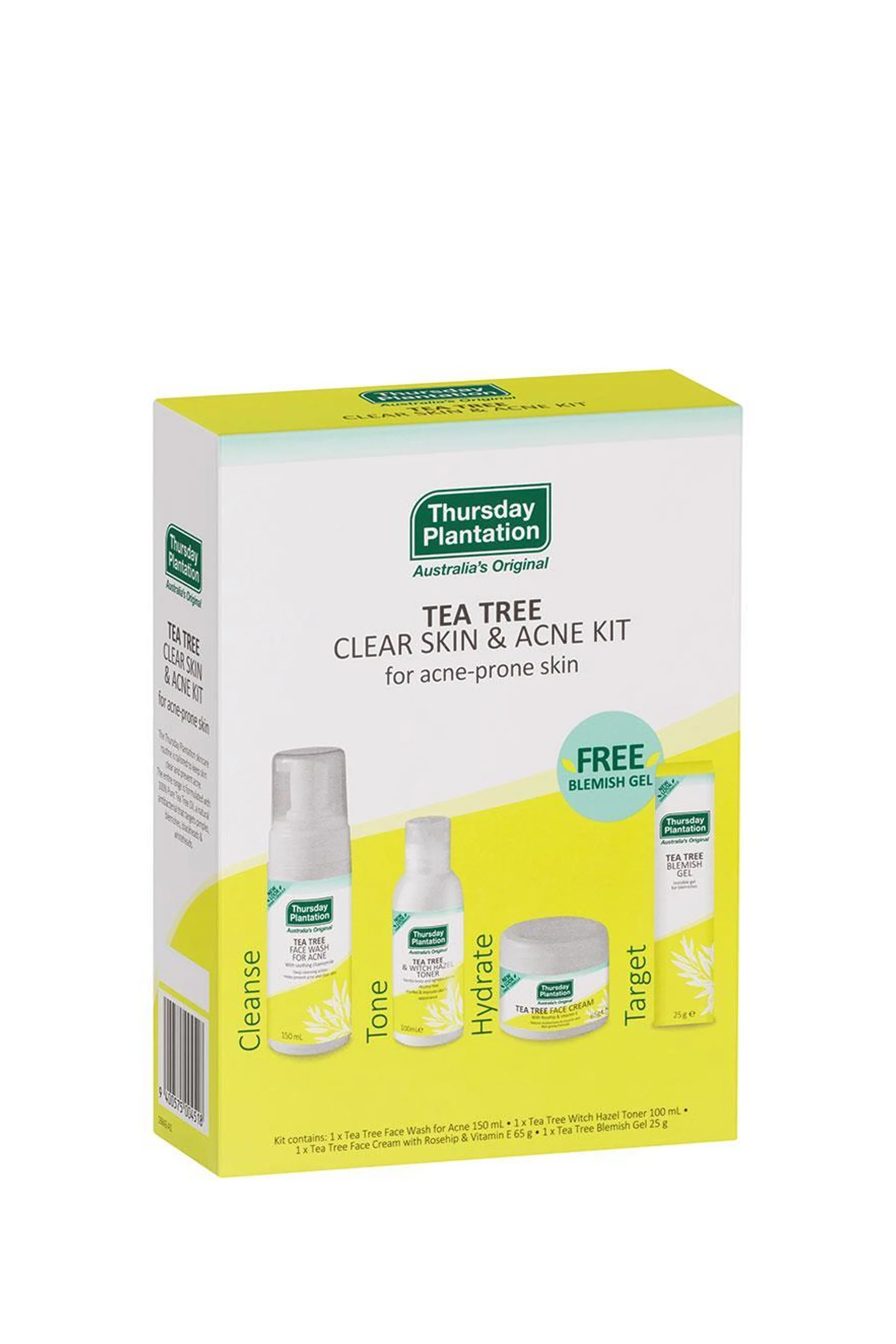 THURSDAY PLANTATION Tea Tree Clear Skin & Acne Kit