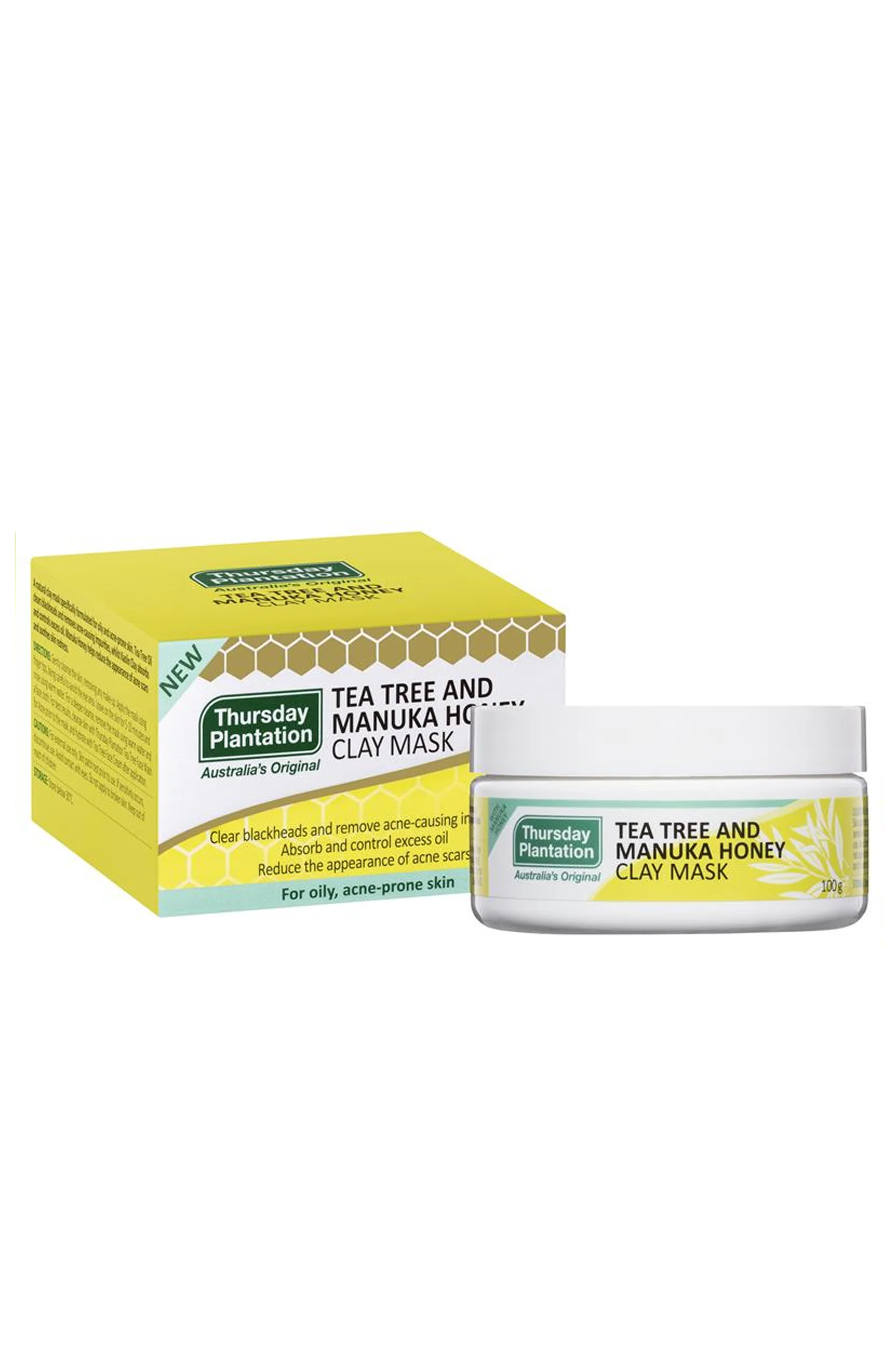 THURSDAY PLANTATION Tea Tree Manuka Honey Clay Mask 100g