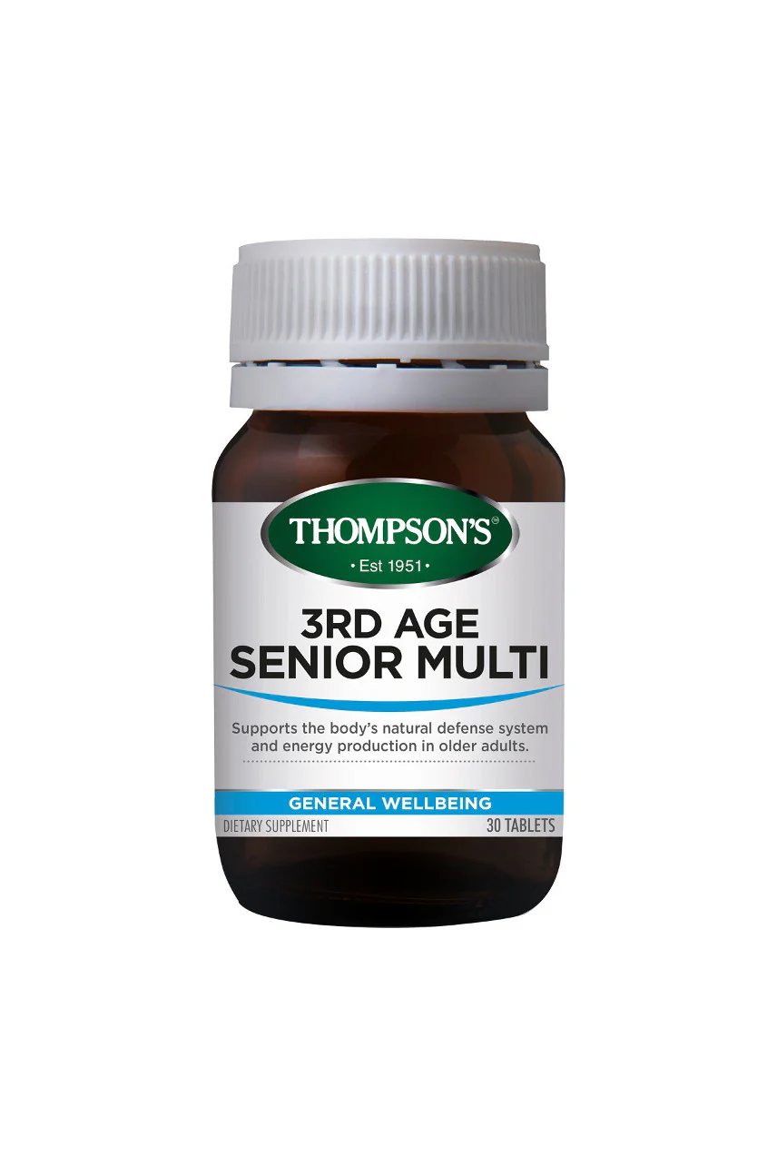THOMPSONS 3rd Age Senior Multi 30 tabs