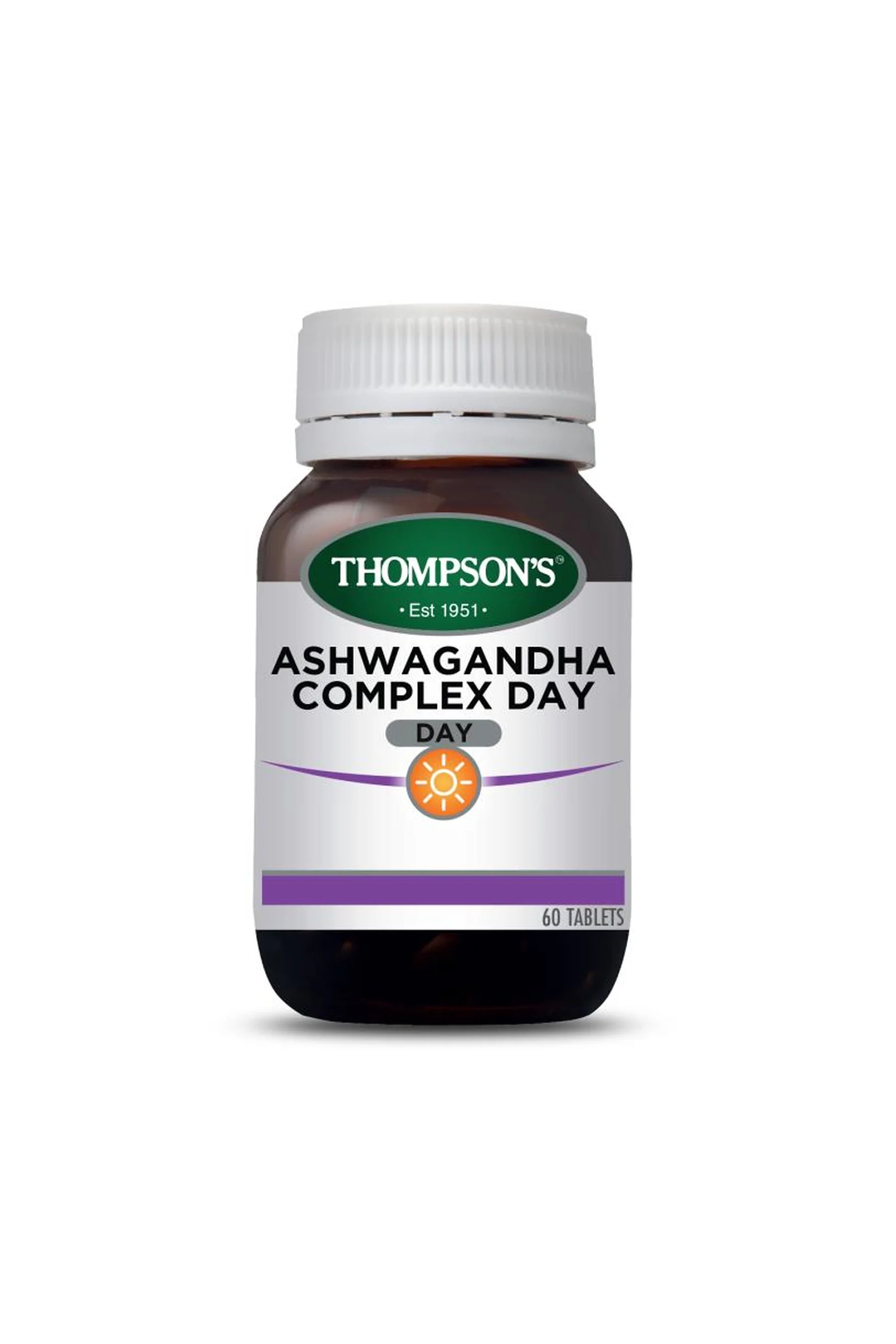 THOMPSONS Ashwagandha Complex Day 60 Tablets