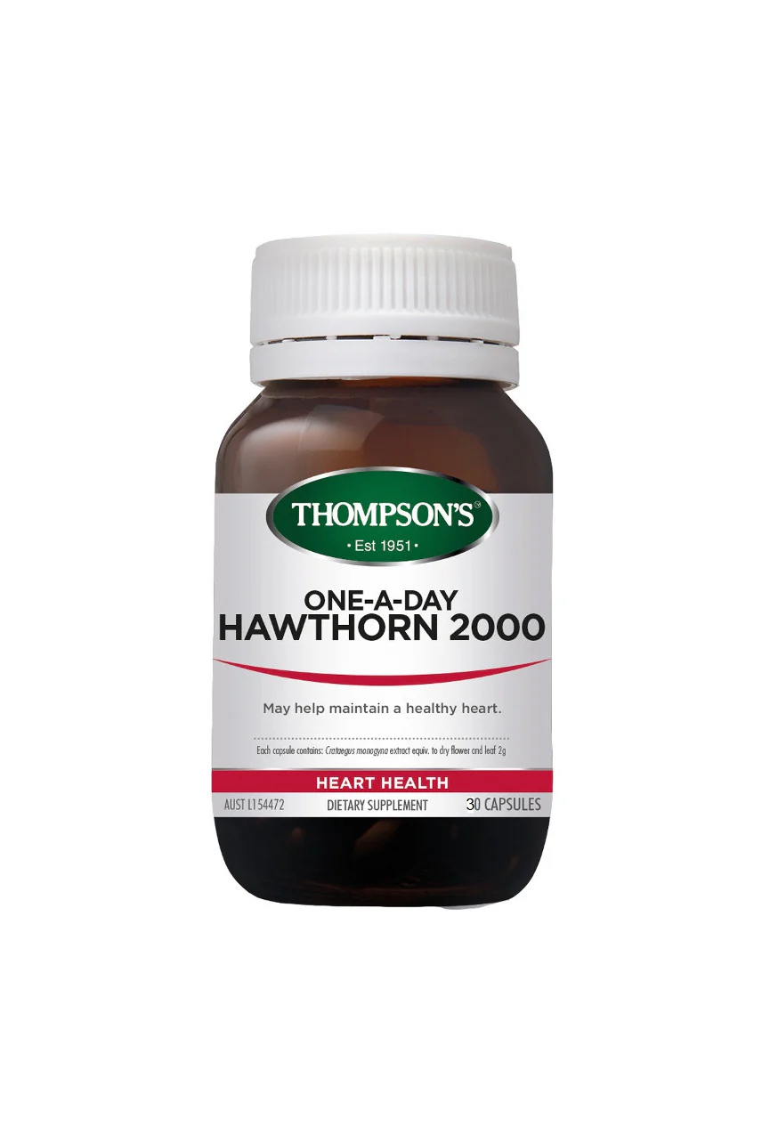 THOMPSONS One A Day Hawthorn 30caps