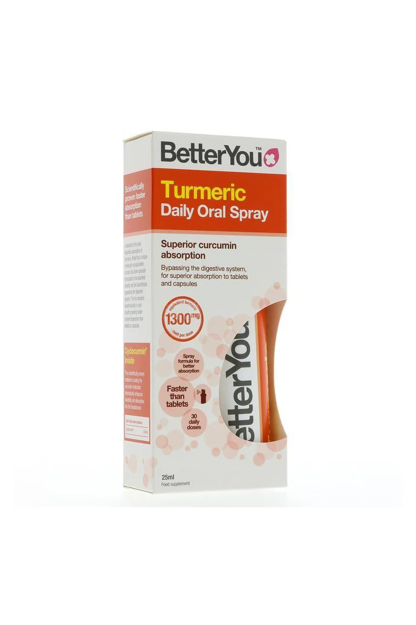 BETTERYOU Turmeric Daily Oral Spray 25ml