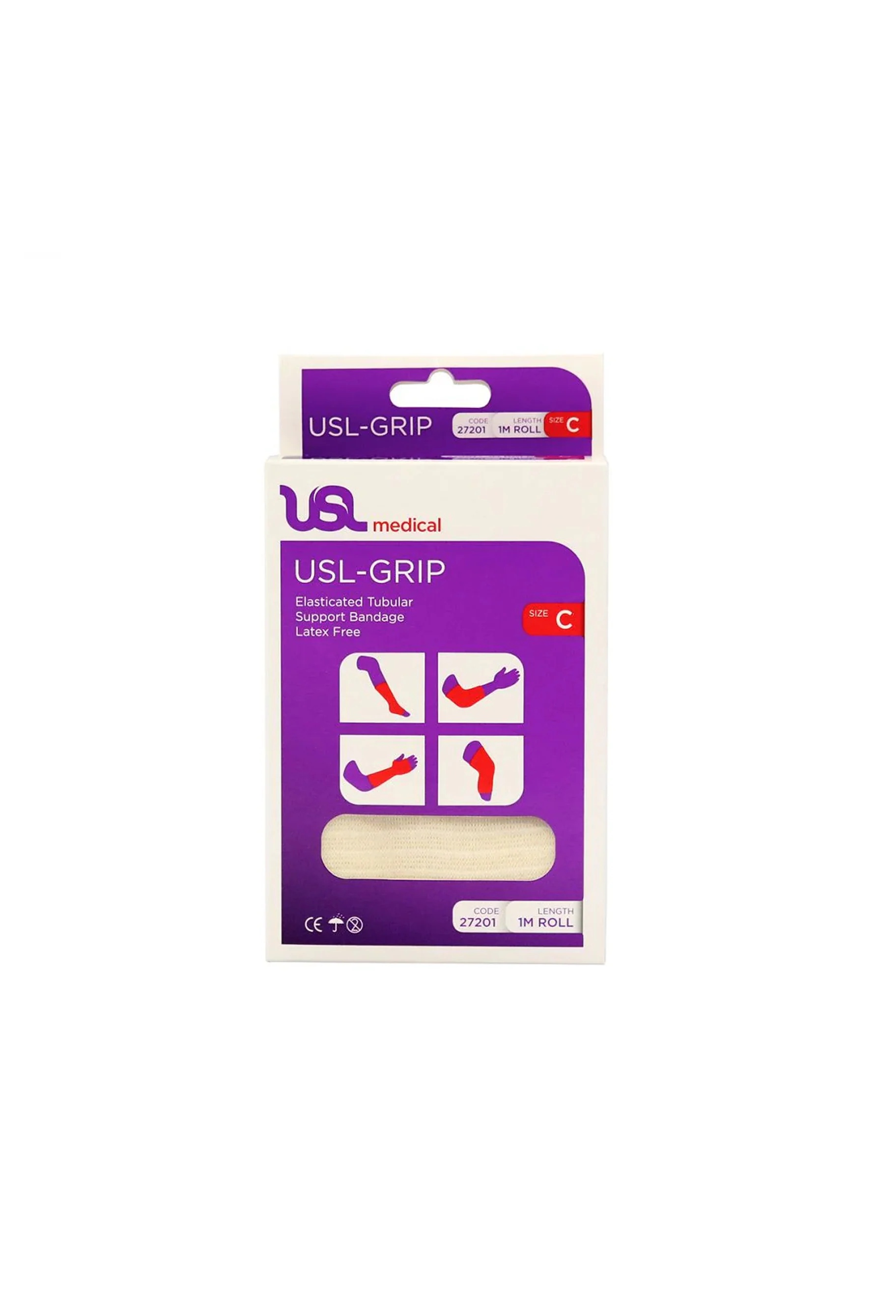 USL-Grip Tubular Bandage Size C 1m