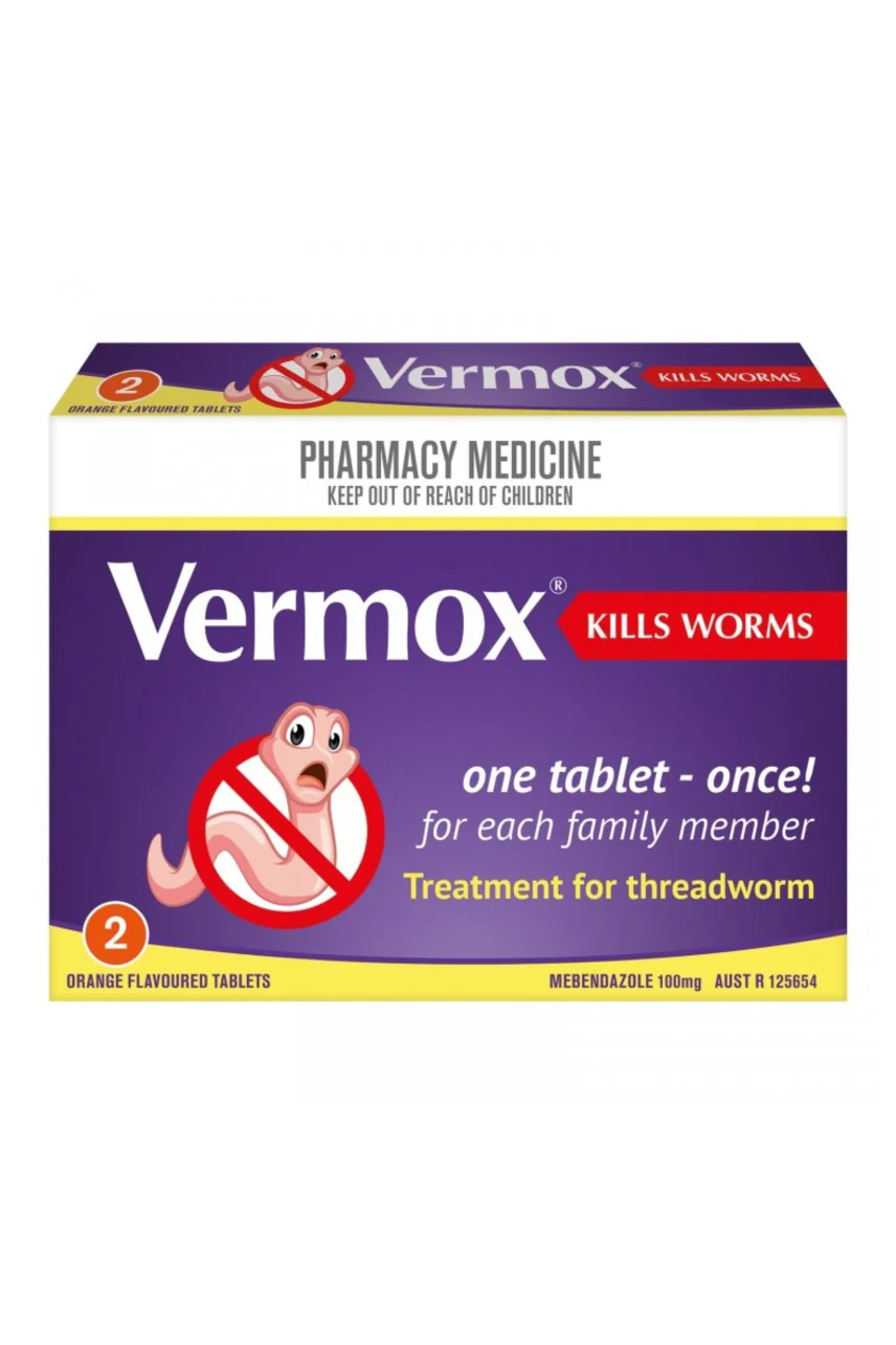 VERMOX Tabs 100mg 2
