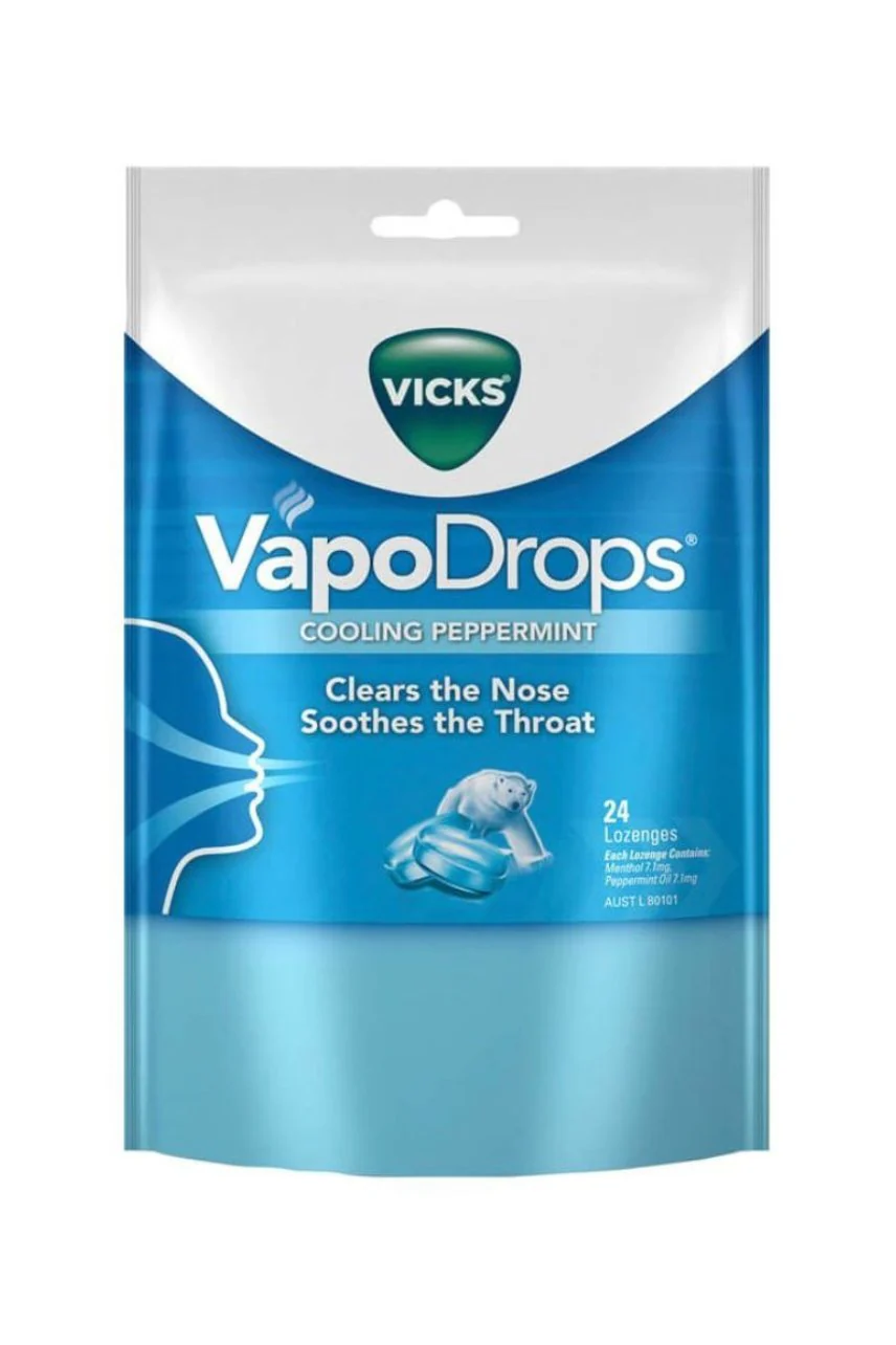 VICKS Vapodrops Peppermint 24