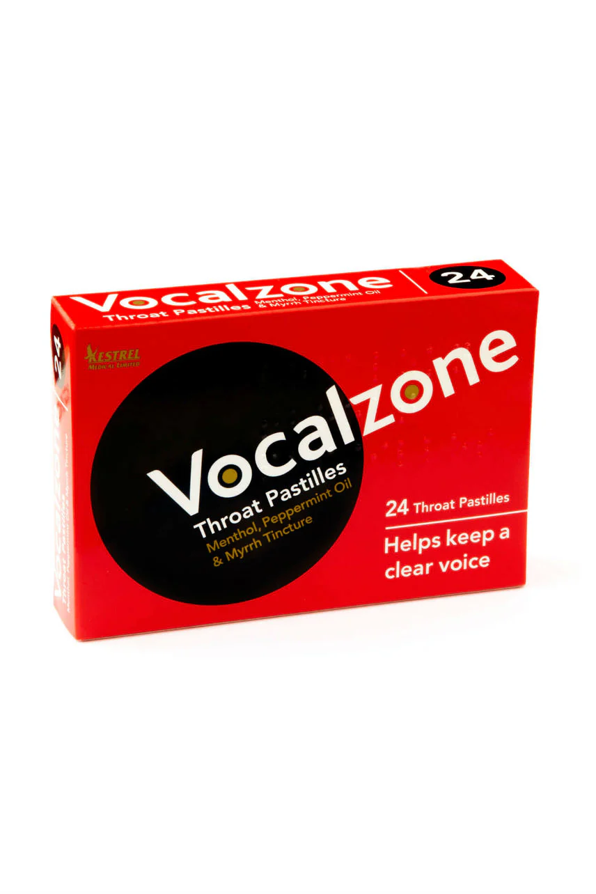 VOCALZONE Throat Pastilles 24pk
