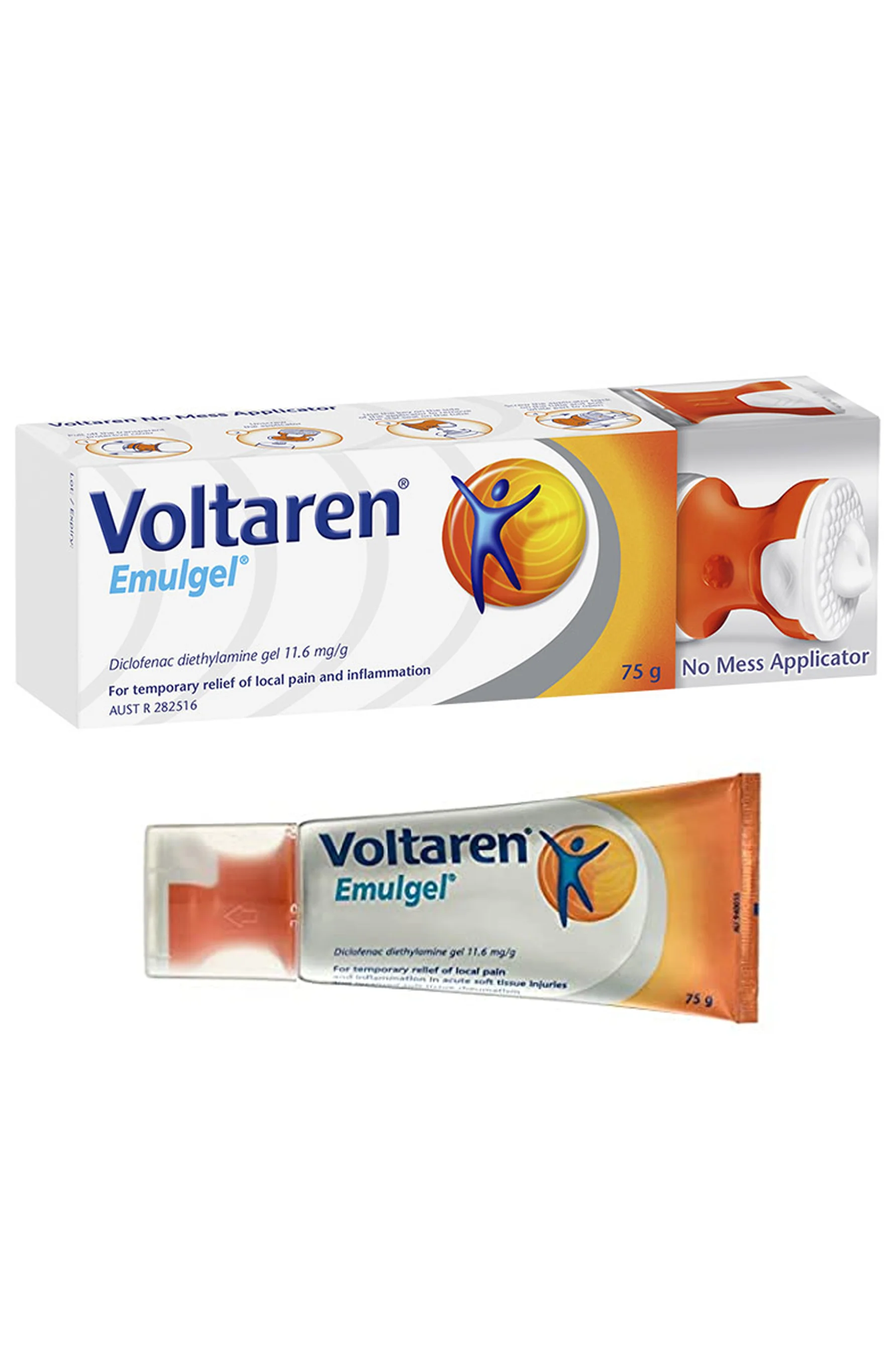 VOLTAREN Emugel No Mess Applicator 75g