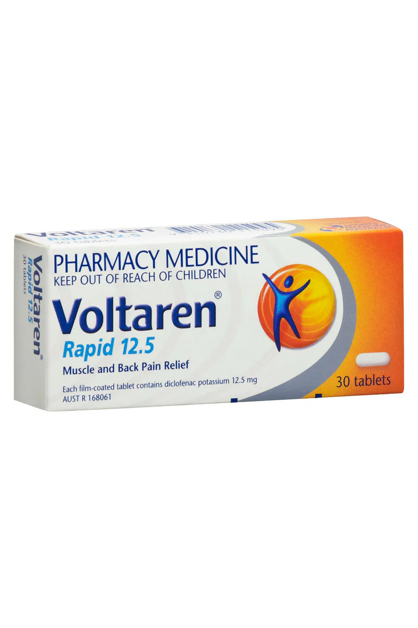 Voltaren Rapid Tabs 12.5mg 30s