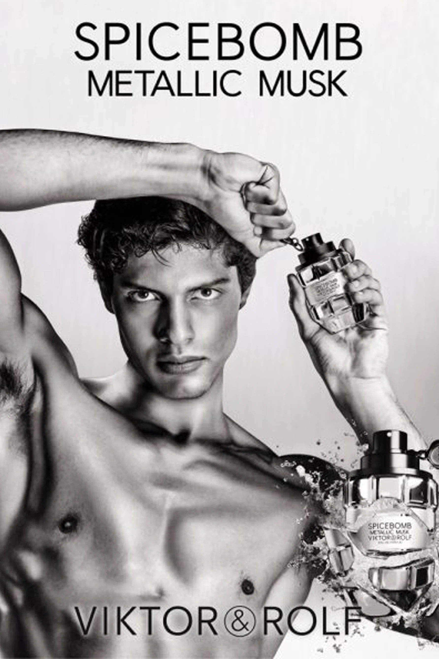 VIKTOR & ROLF Spicebomb Metallic Musk EDP 90ml - Image 2