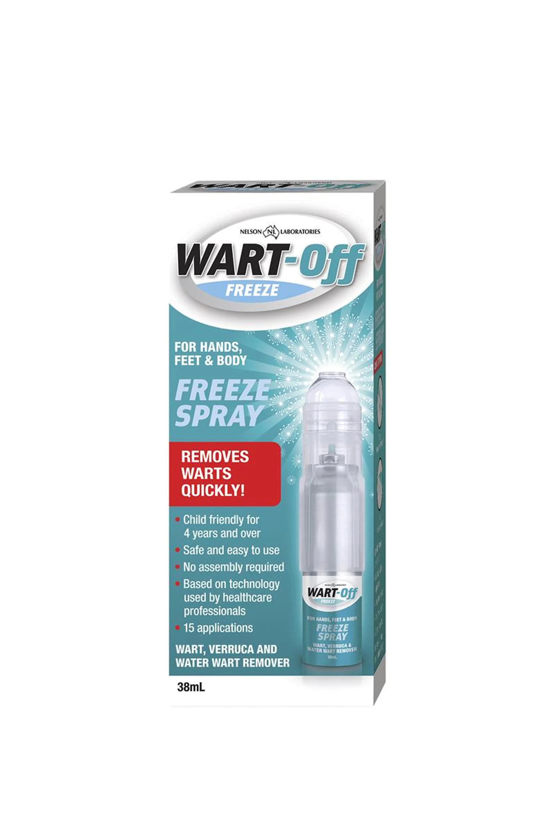 WART-OFF Freeze Spray 38ml