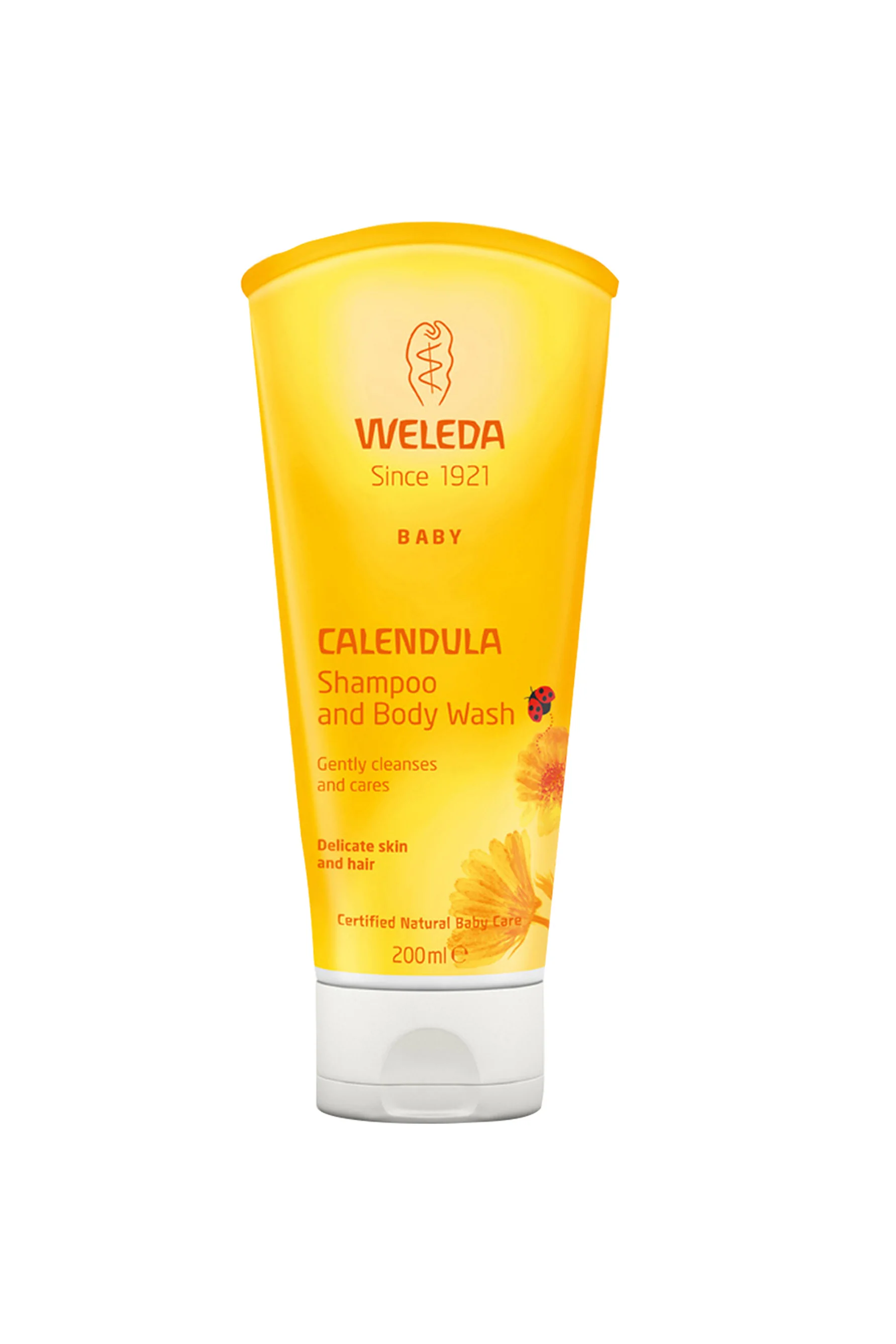 WELEDA Calendula Shampoo & Body Wash 200ml