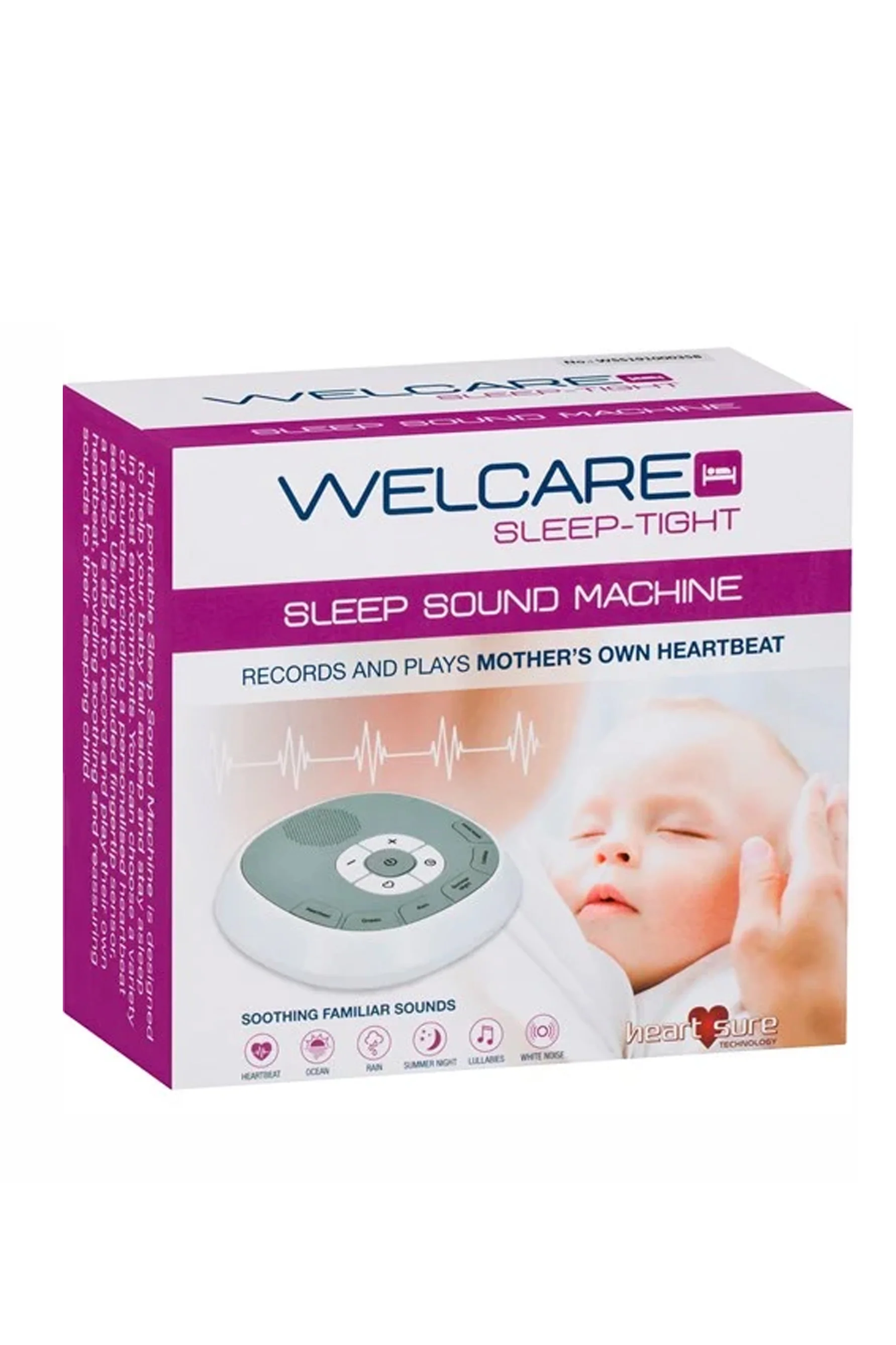 WELCARE Sleep-Tight Portable Sleep Sound Machine