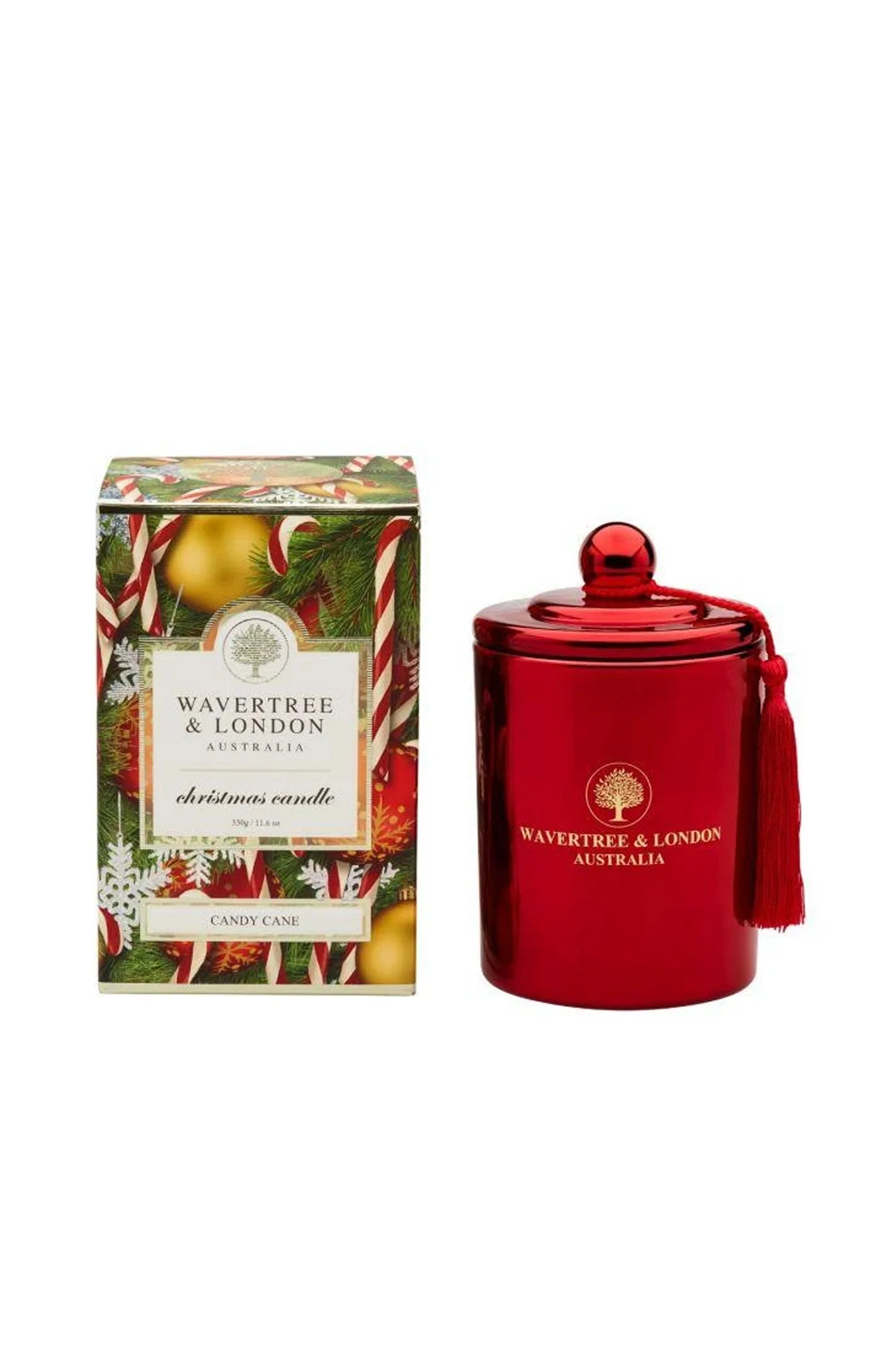 WAVERTREE & LONDON Candle Candy Cane 303g