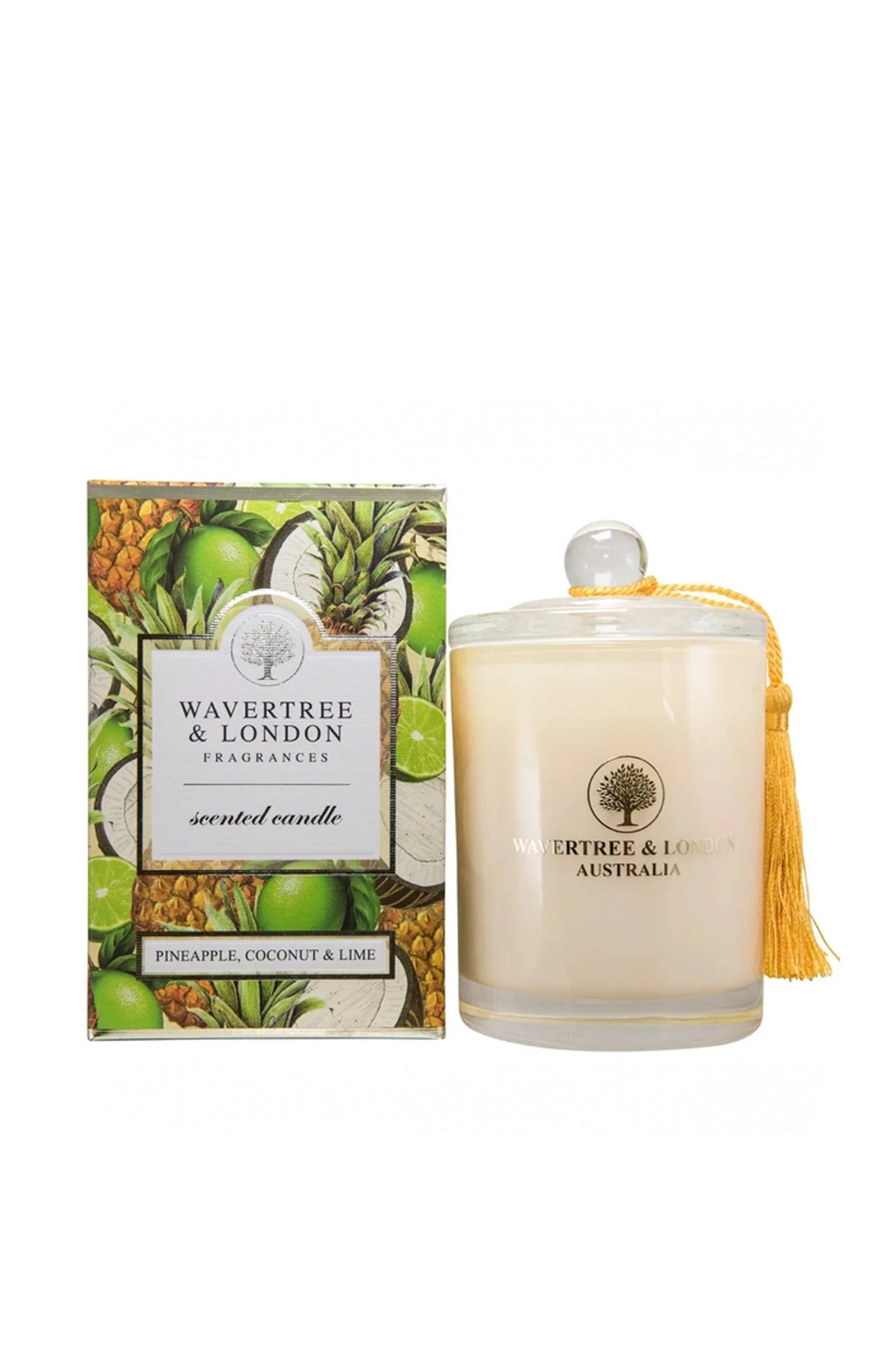 WAVERTREE & LONDON Candle Pineapple Coconut & Lime 303g