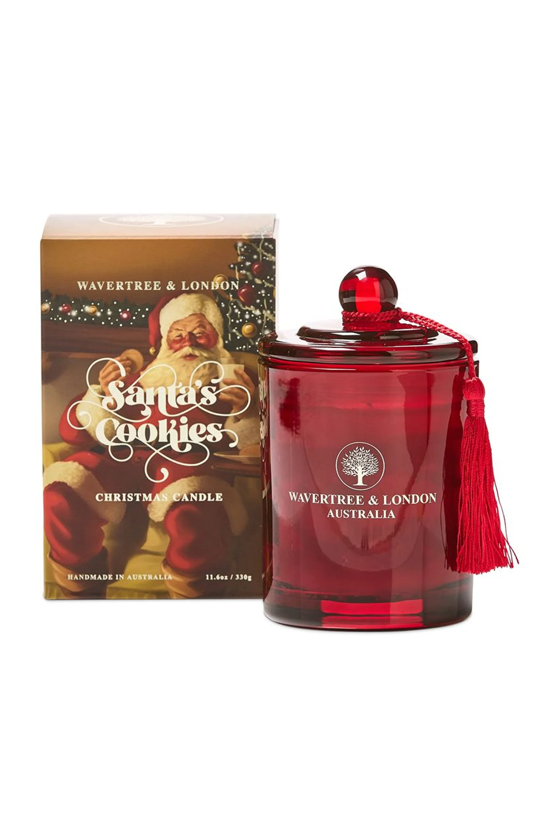 WAVERTREE & LONDON Candle Christmas Santa's Cookies 330g