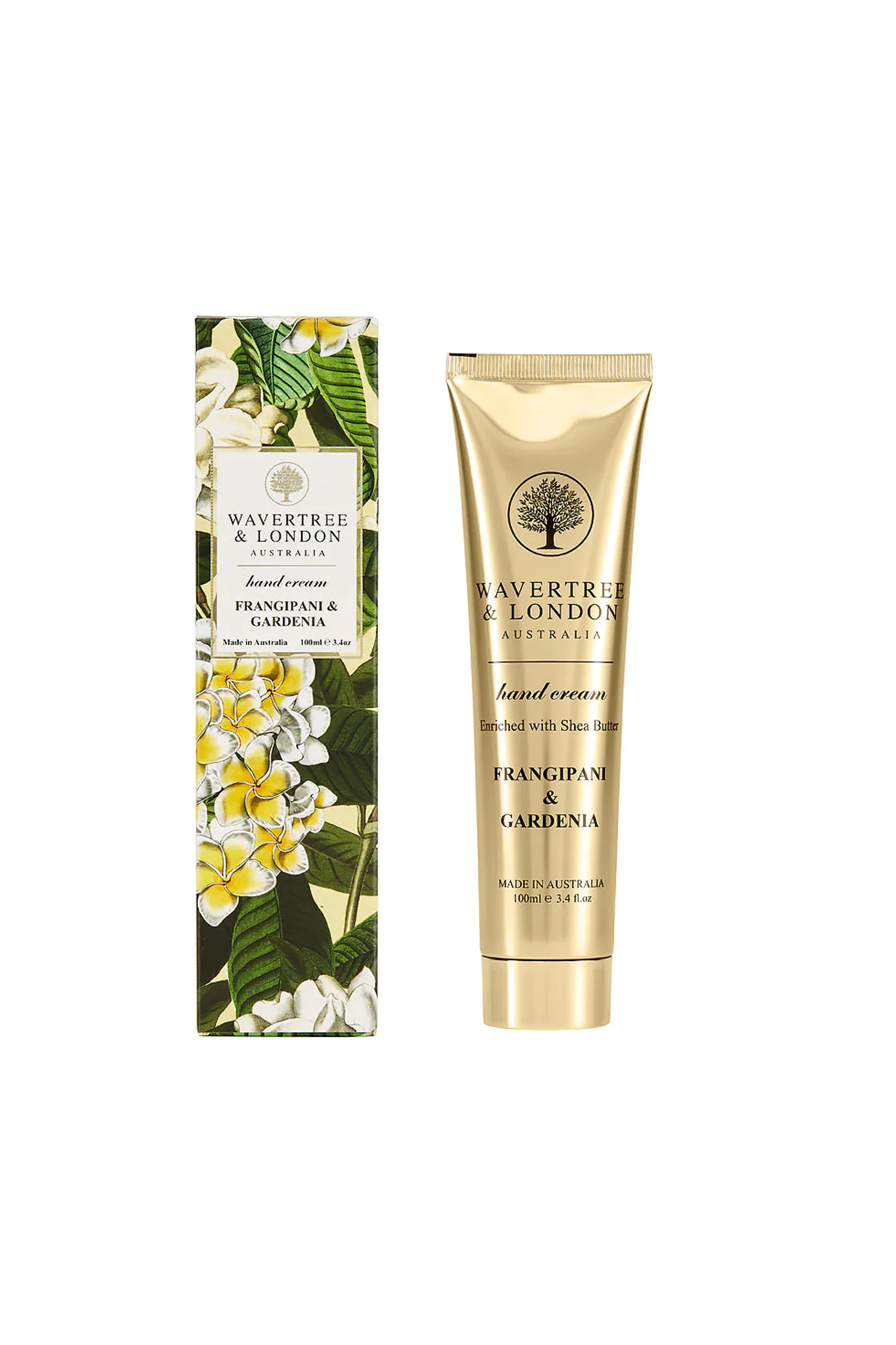 WAVERTREE & LONDON Hand Cream Frangipani & Gardenia 100ml