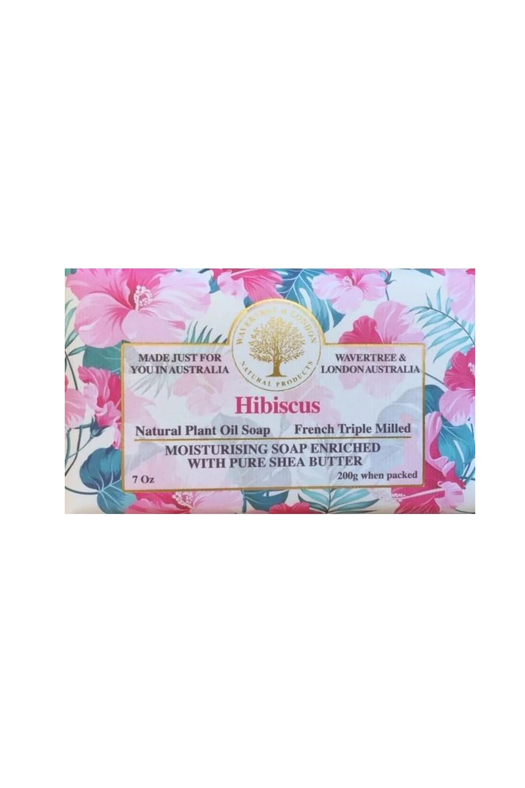 WAVERTREE & LONDON Soap Hibiscus 200g