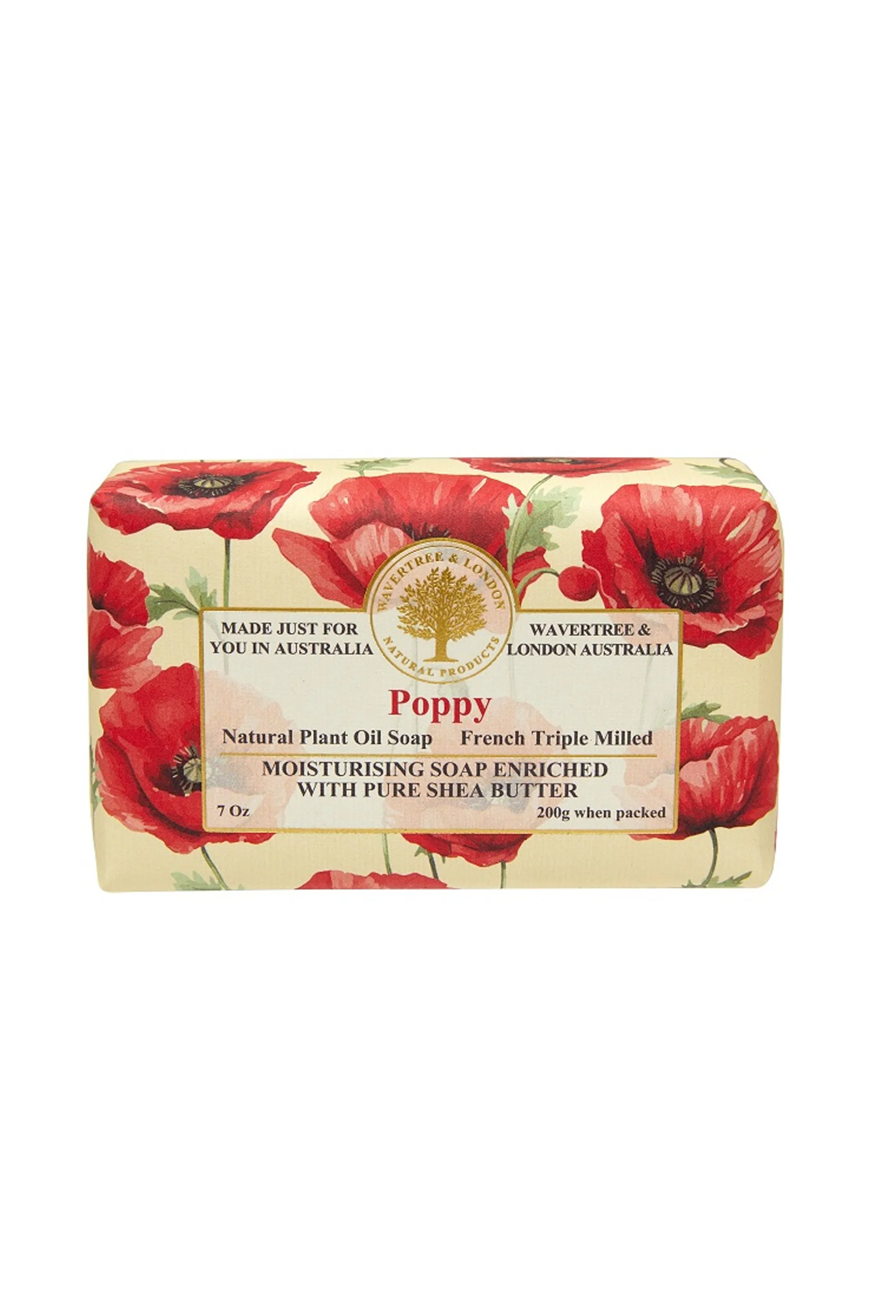 WAVERTREE & LONDON Soap Poppy 200g