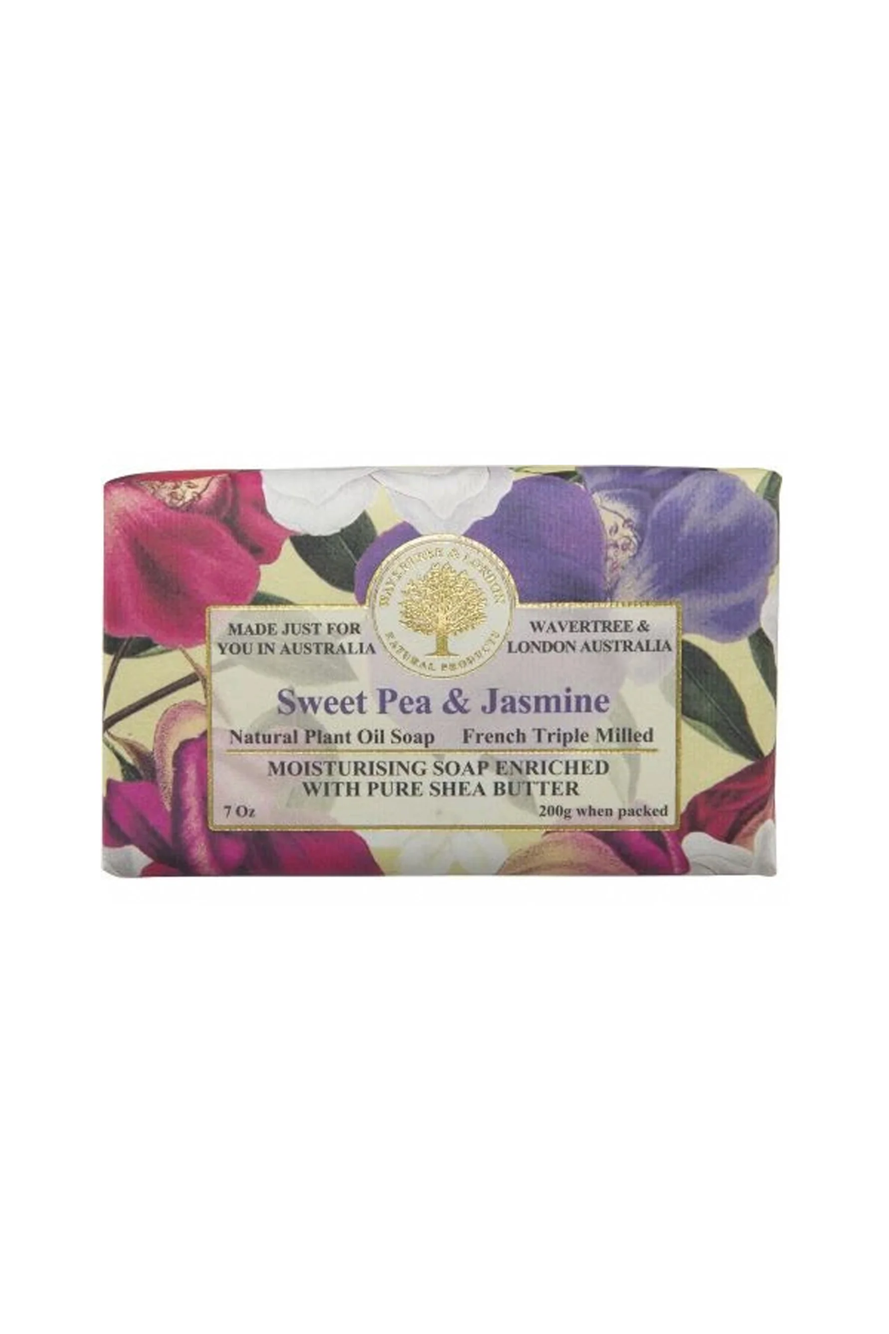 WAVERTREE & LONDON Soap Sweet Pea & Jasmine 200g
