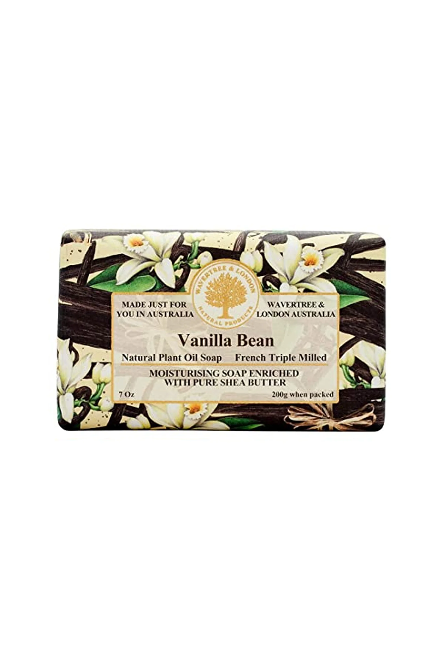 WAVERTREE & LONDON Soap Vanilla Bean 200g