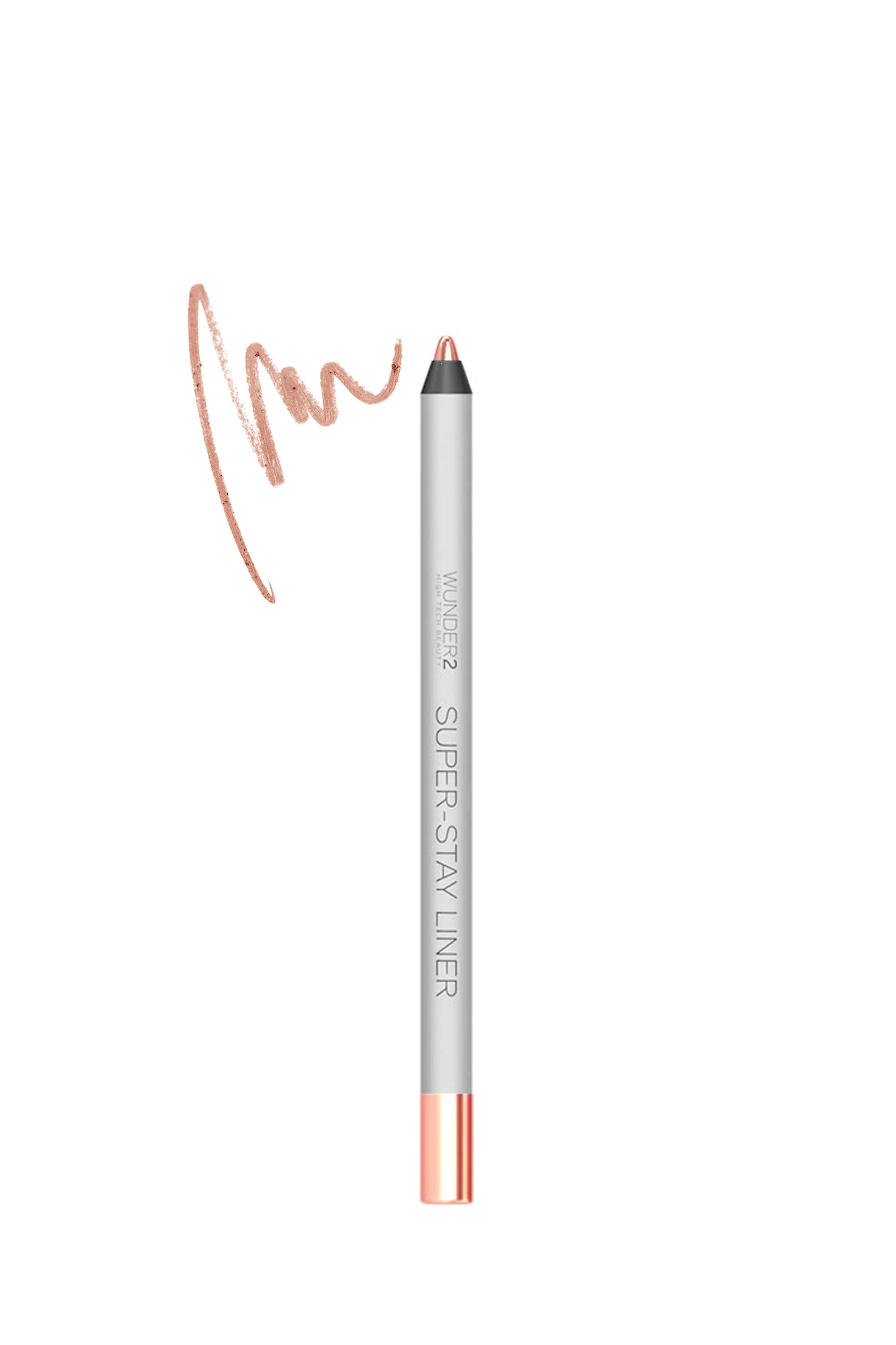 Wunder2 SUPER-STAY LINER Long-Lasting & Waterproof Colored Eyeliner Metallic Rose Gold