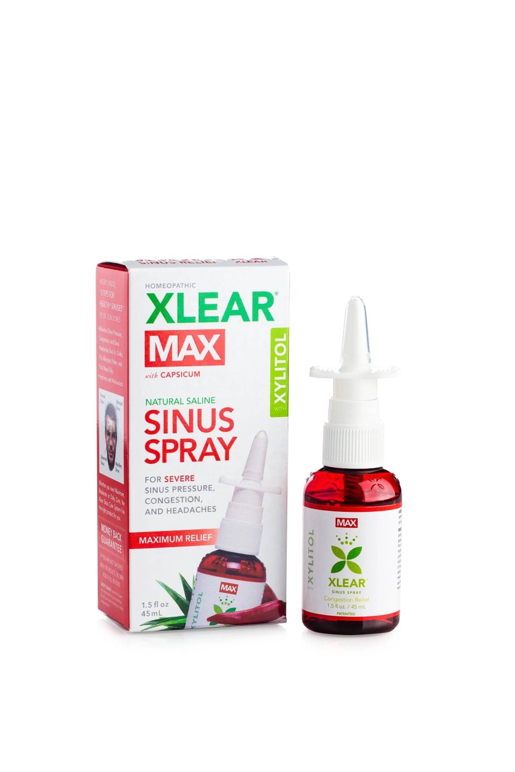 Xlear Xylitol MAX Nasal Spray 45ml