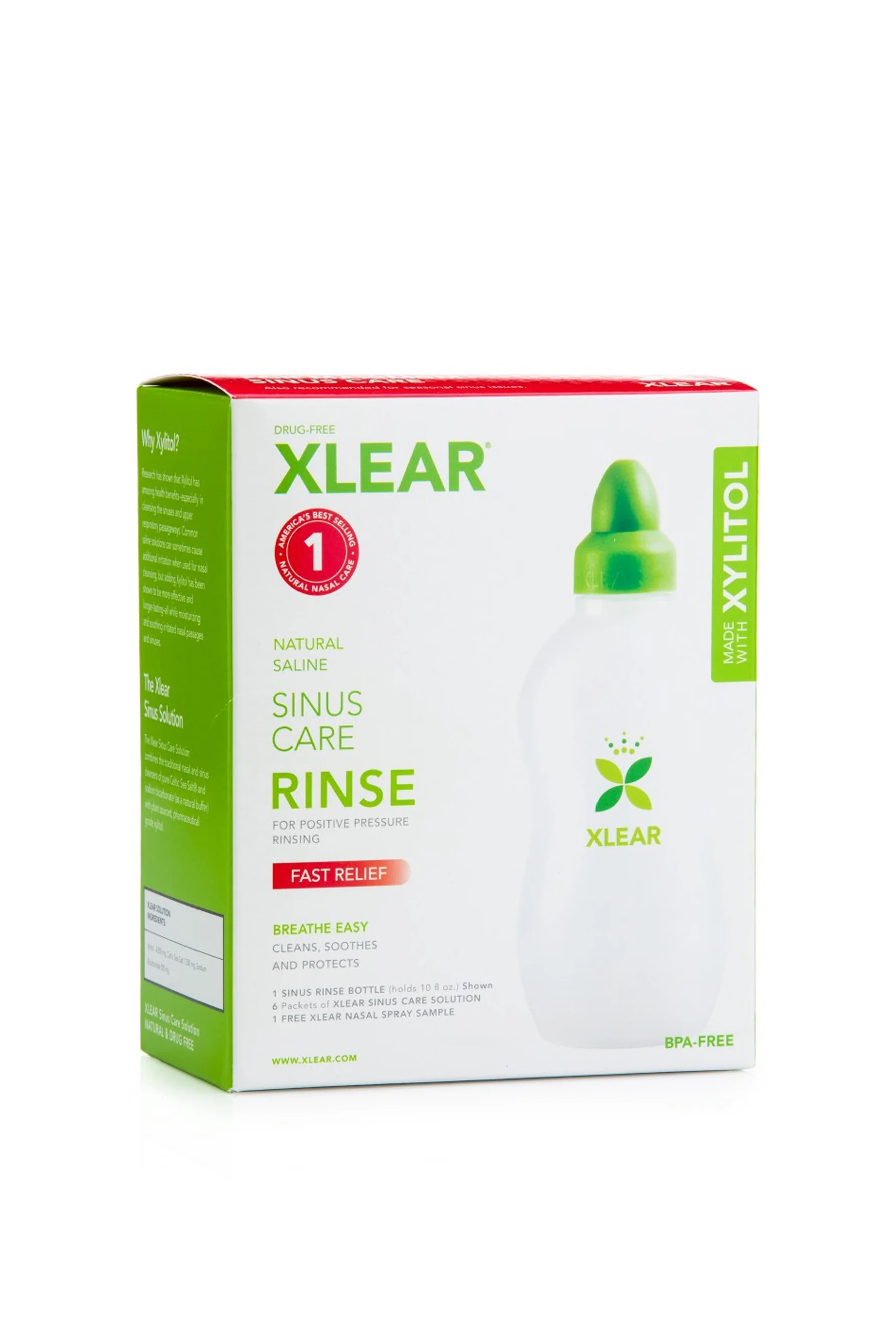 Xlear Xylitol Sinus Rinse 45ml